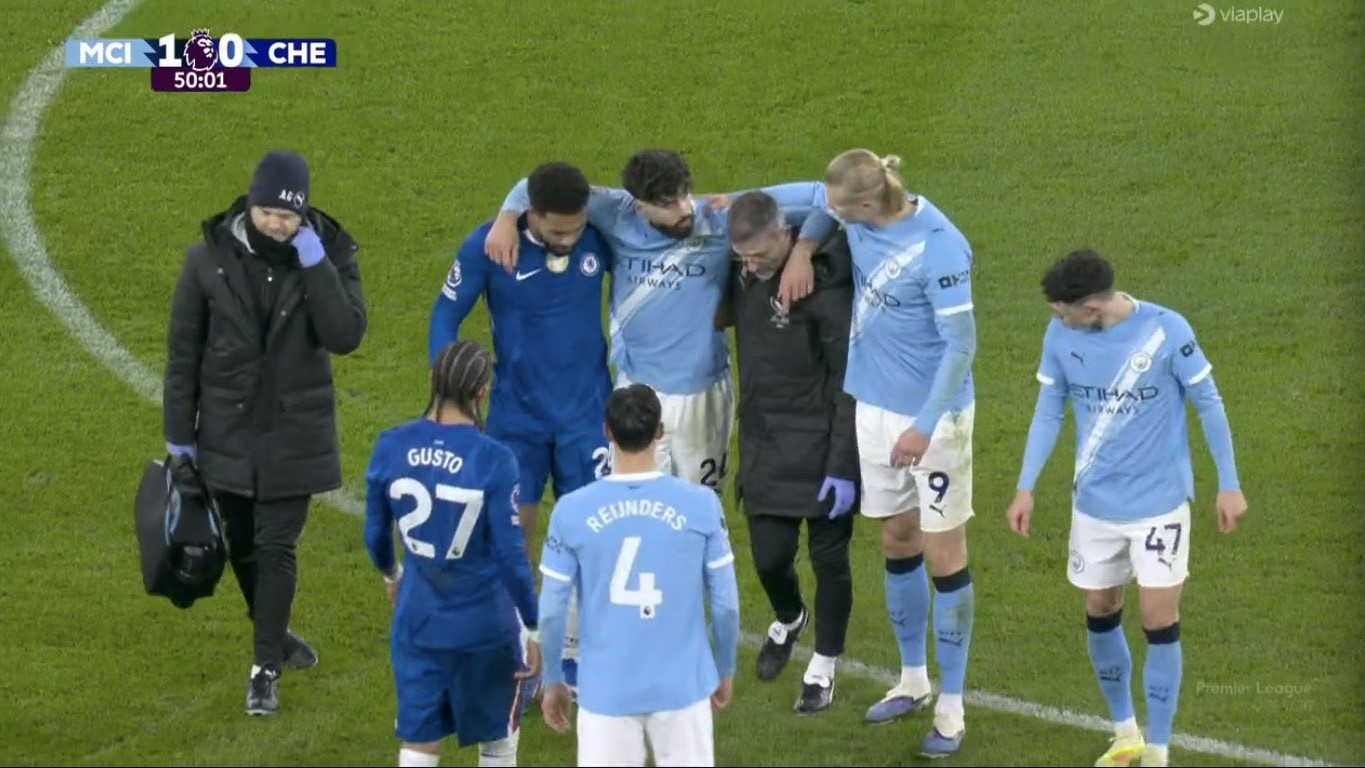 Σοκ στη Σίτι: Εκτός ο Γκβάρντιολ για τουλάχιστον τέσσερις μήνες