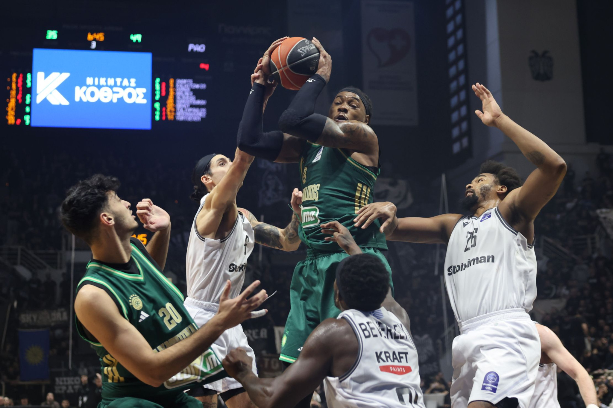 Δια πυρός και σιδήρου ο Παναθηναϊκός «λύγισε» τον ψυχωμένο ΠΑΟΚ!