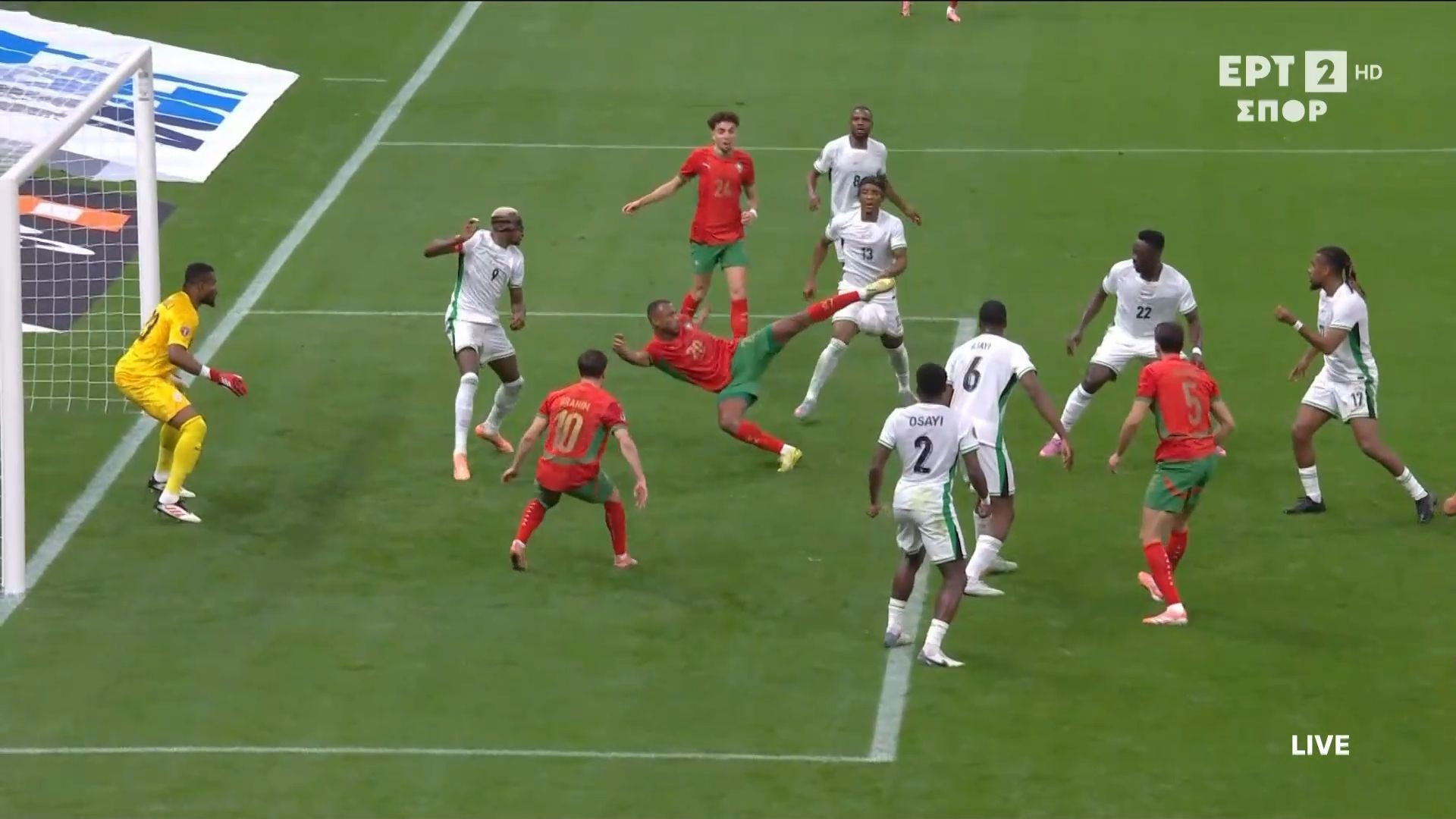 Κάτι σαν «ψαλιδάκι»: Ο Ελ Κααμπί τόλμησε, αλλά αυτή τη φορά ήταν εντελώς άστοχος (video)