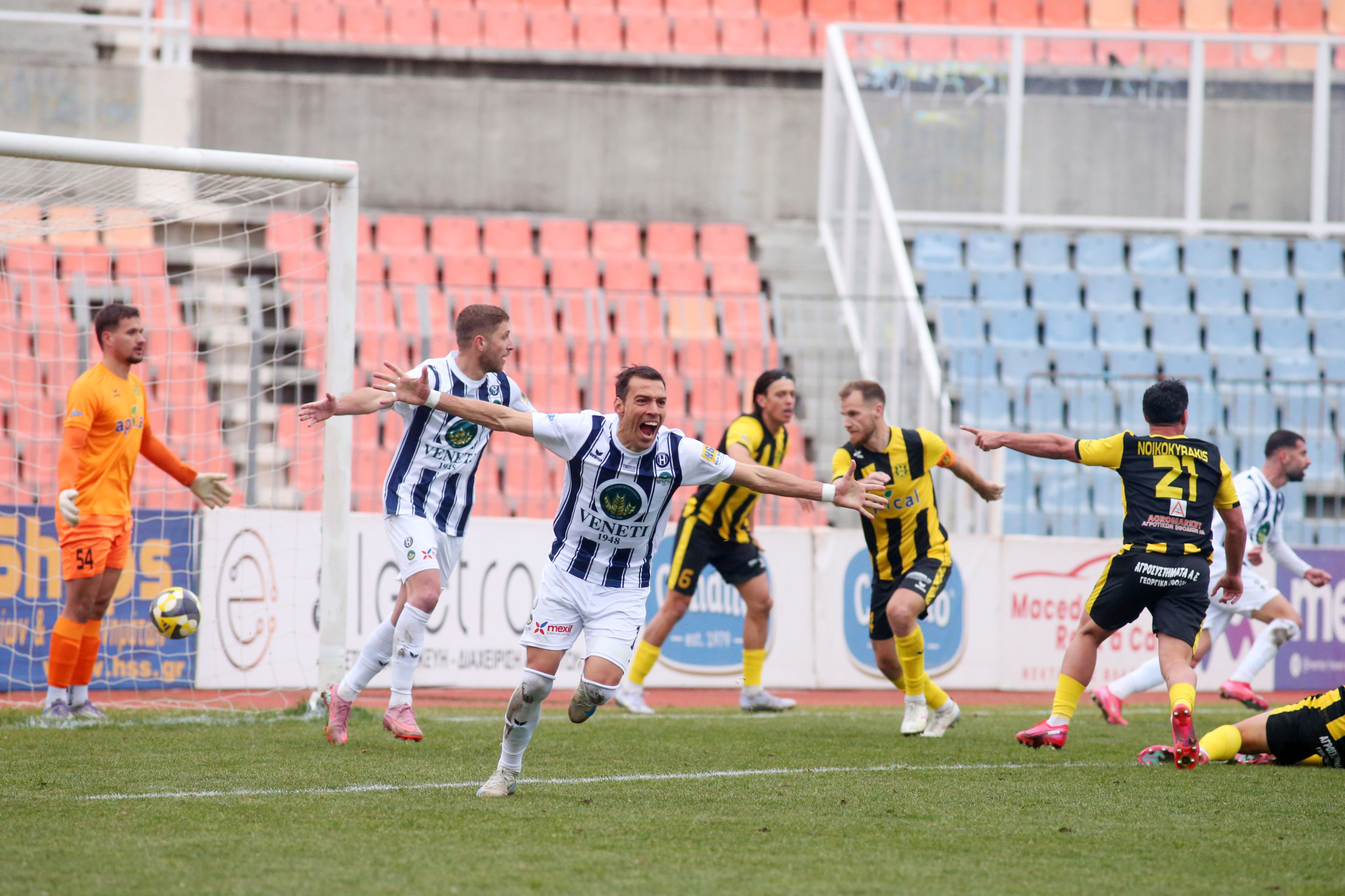 Ο Ηρακλής πήρε το ντέρμπι με την Αναγέννηση Καρδίτσας και επέστρεψε στην κορυφή