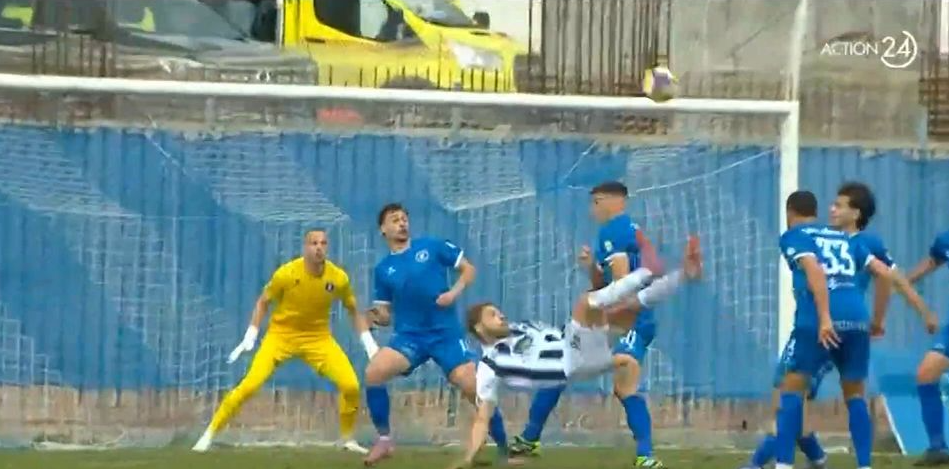 Το απίθανο ψαλιδάκι του Μάναλη που άνοιξε το σκορ για τον Ηρακλή (video)