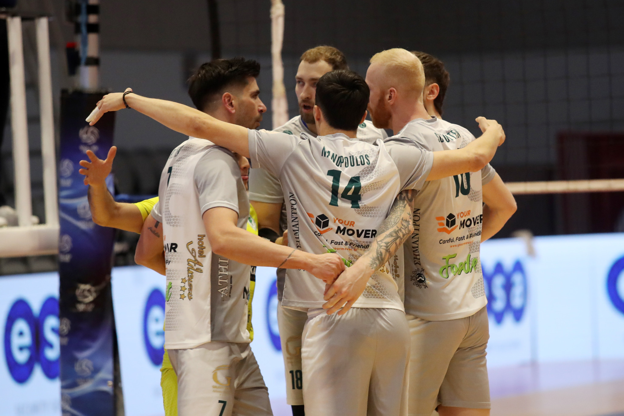 Ο Μίλωνας αποχαιρέτησε την Ευρώπη και το CEV Cup