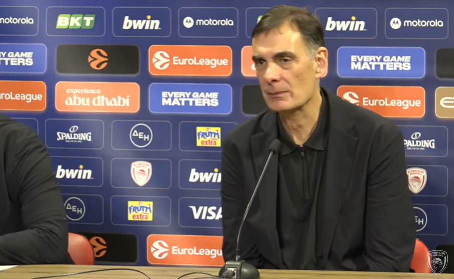 Μπαρτζώκας: «Ο Τζόουνς θα παίξει την Κυριακή - Να πω ένα "ευχαριστώ" στους προέδρους»