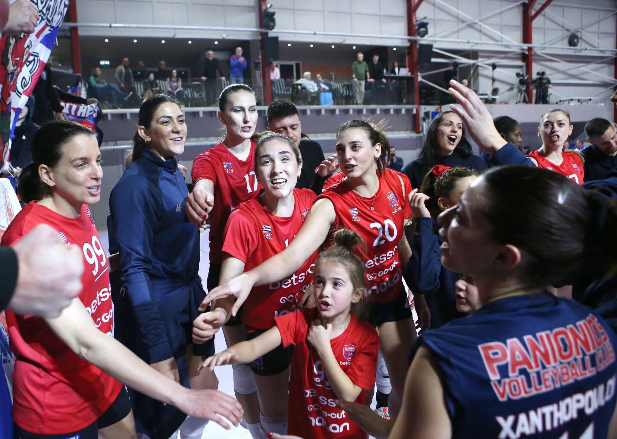 Ο Πανιώνιος Betsson συνεχίζει να γράφει ιστορία - Προκρίθηκε στην φάση των «8» του CEV Challenge Cup