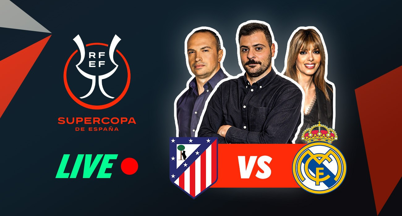 Post Game Show στο Athletiko μετά το Ατλέτικο Μαδρίτης - Ρεάλ Μαδρίτης για το ισπανικό Super Cup