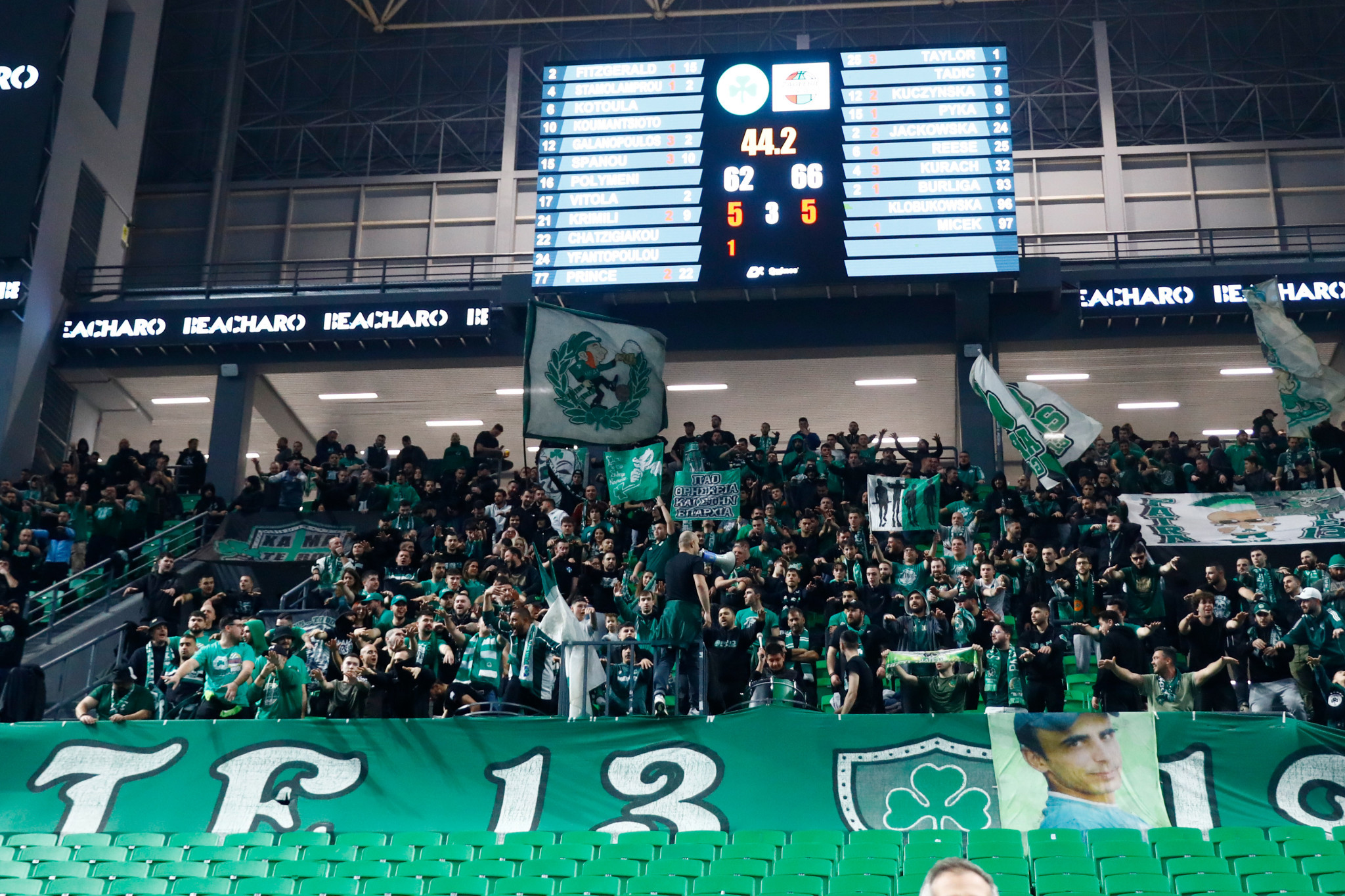 Στο T-Center ο αγώνας του Παναθηναϊκού με τη Μερσίν για τη φάση των «8» του EuroCup Women