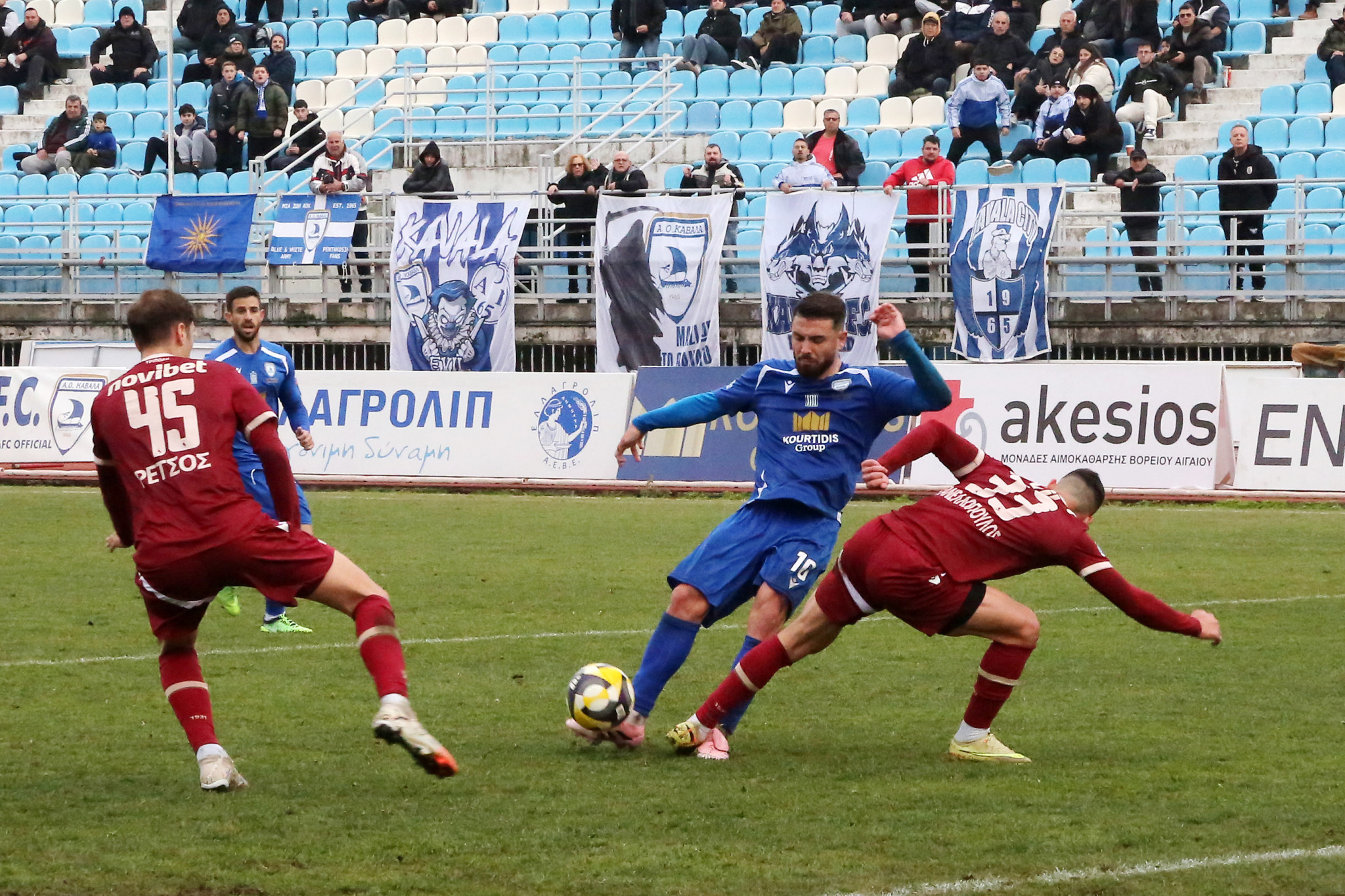 Tα highlights του Καβάλα - Αστέρας Β AKTOR 1-1