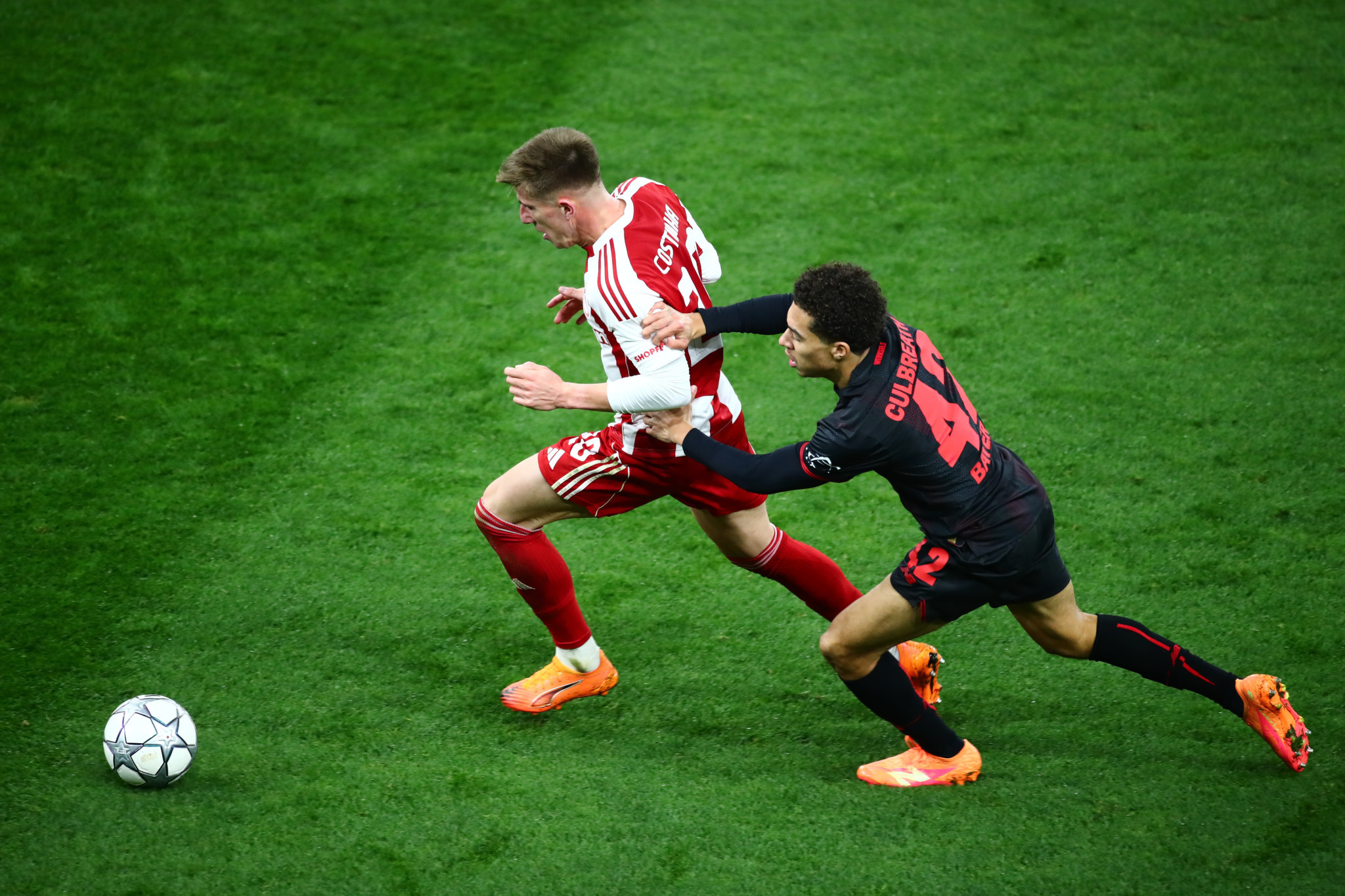 Τα highlights της μεγάλης νίκης του Ολυμπιακού κόντρα στη Λεβερκούζεν (video)