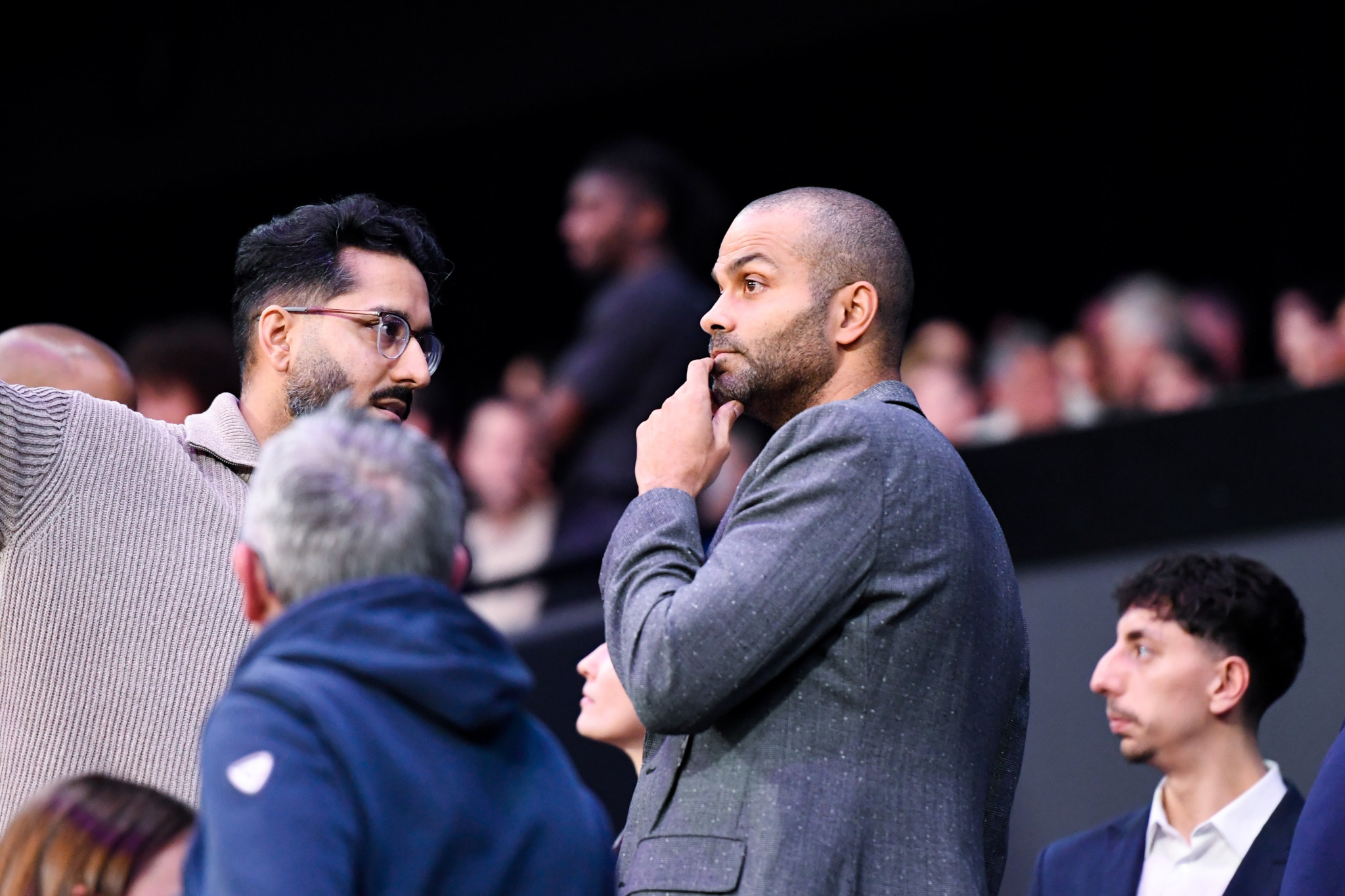 Ο Τόνι Πάρκερ στην «LDLC Arena» για το Βιλερμπάν - Παναθηναϊκός (video)