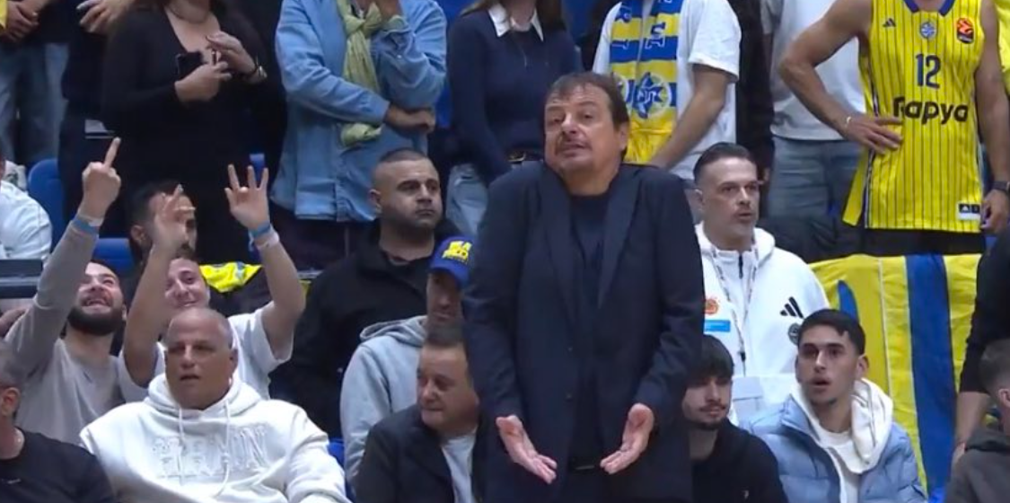 Χειρονομίες και ύβρεις κατά την αποχώρηση του Αταμάν από το γήπεδο της Μακάμπι