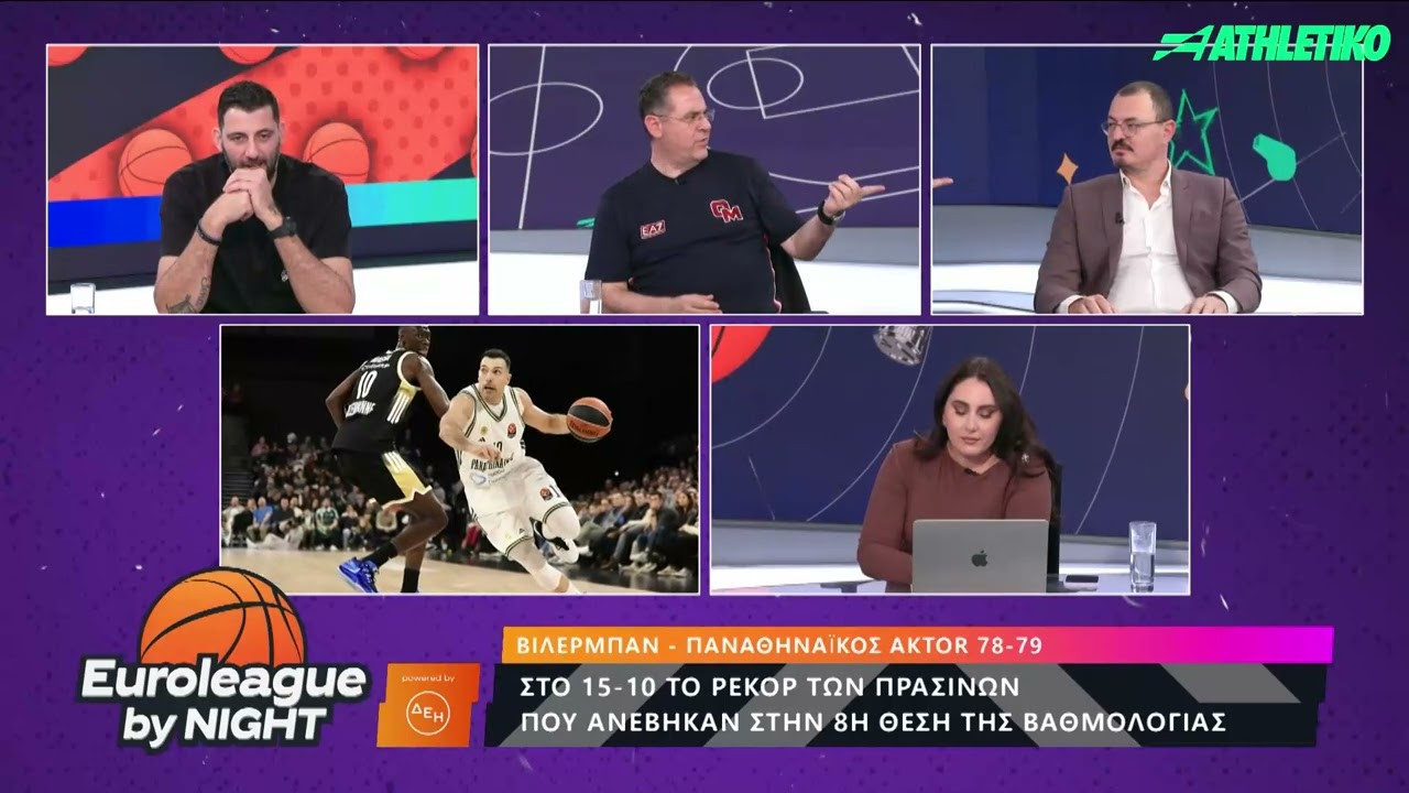 EuroLeague By Night: Οι προβλέψεις του Β. Ιωάννου για τα ματς Παναθηναϊκού και Ολυμπιακού στη Regular Season (video)
