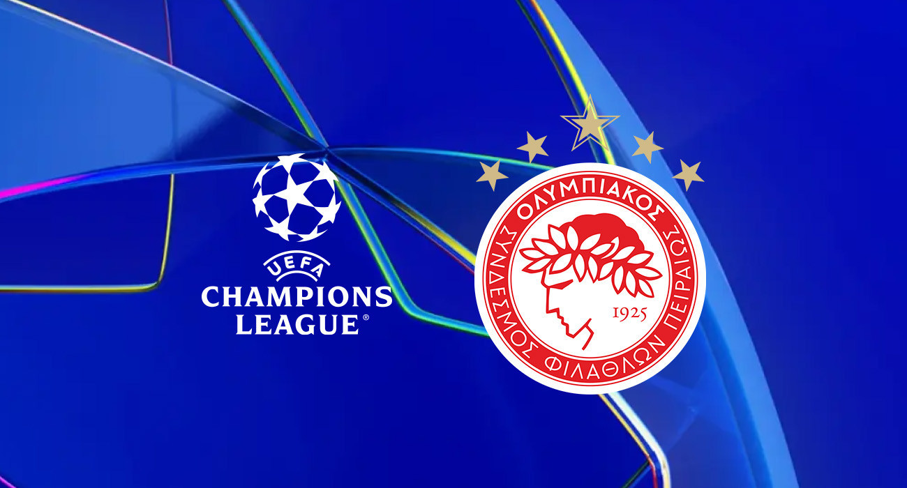 Live streaming η κλήρωση του Ολυμπιακού στα play offs του Champions League
