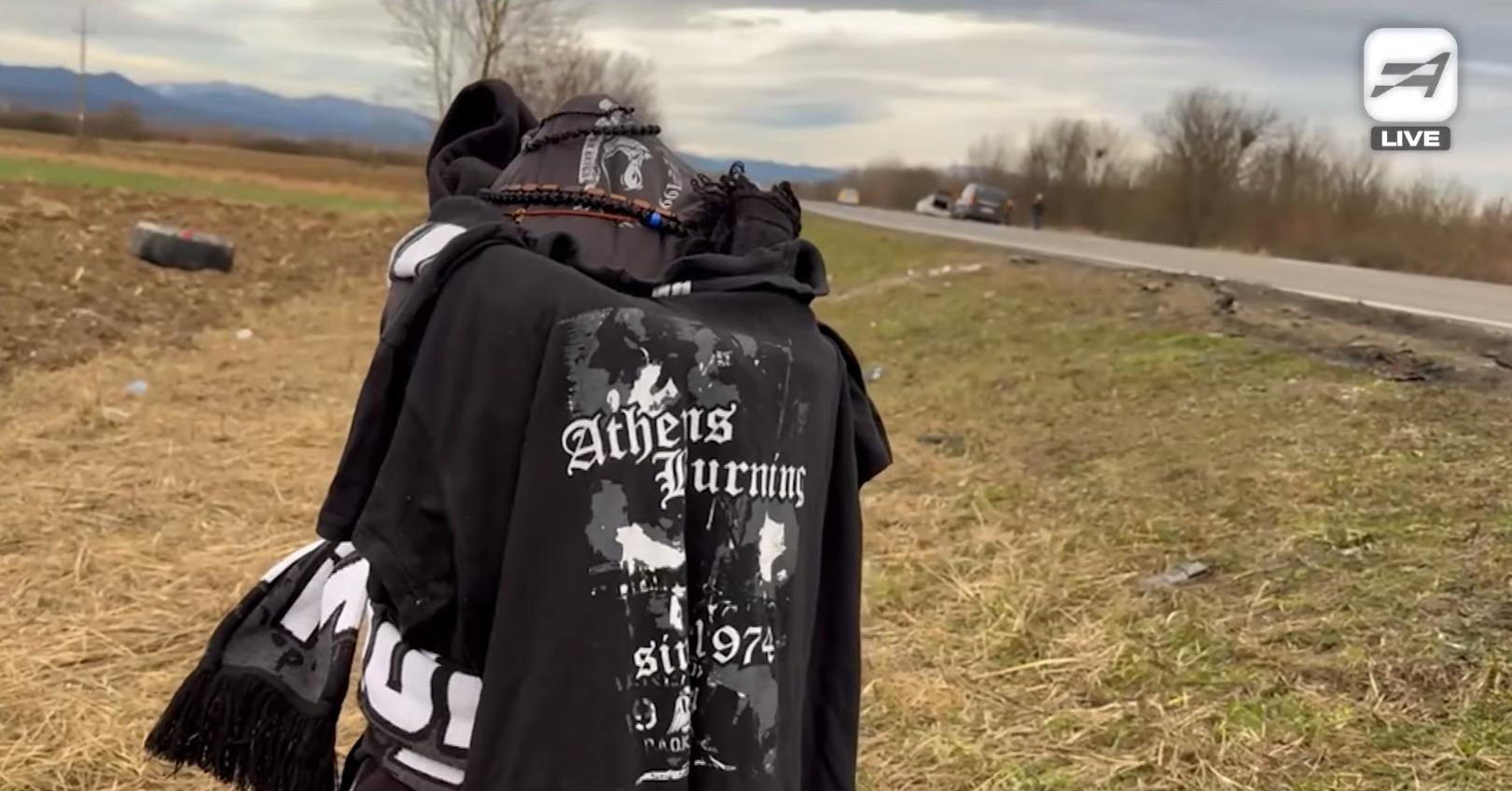 Το Athletiko στον δρόμο που έγινε το δυστύχημα με τους φίλους του ΠΑΟΚ (videos)