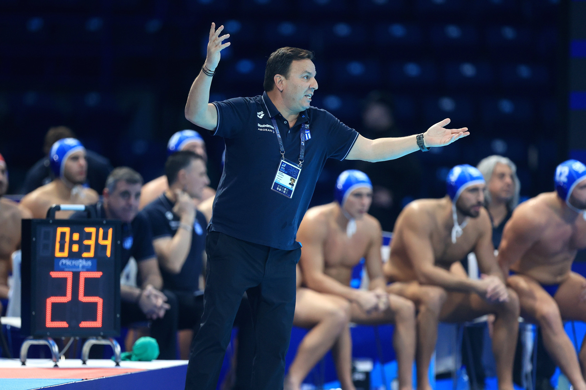 Βλάχος στο Athletiko: «Πρέπει να μιλάμε λιγότερο και να κάνουμε περισσότερα μέσα στο νερό»