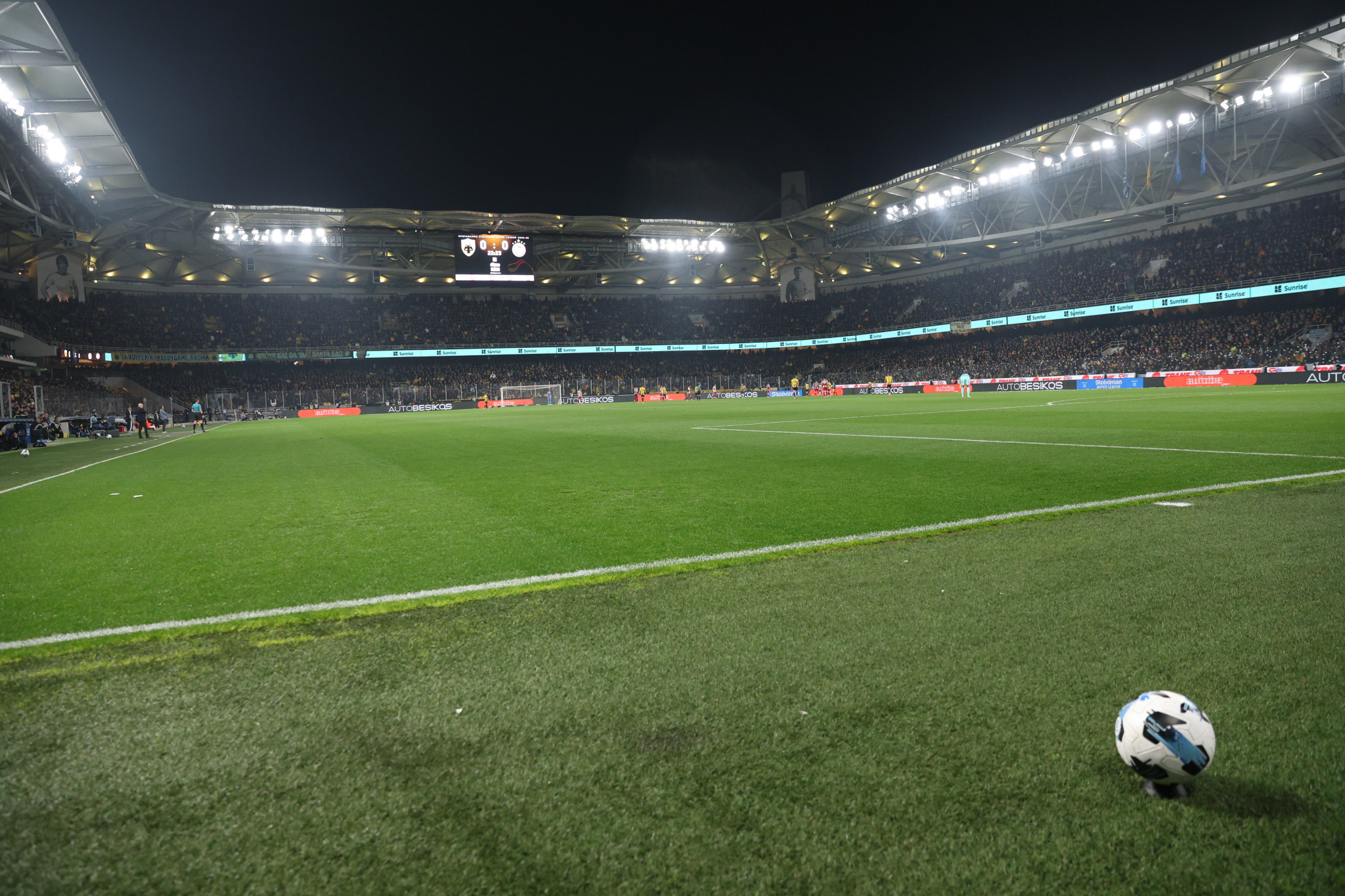 Ο λόγος που η σέντρα στο ΑΕΚ-Ολυμπιακός καθυστέρησε δέκα λεπτά