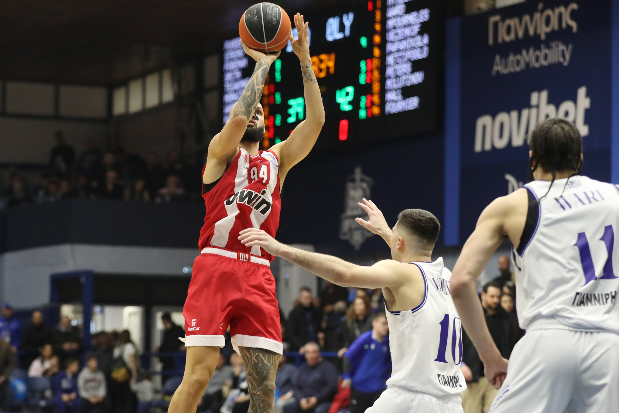 Ασταμάτητος Φουρνιέ έκανε ρεκόρ καριέρας με τη φανέλα του Ολυμπιακού