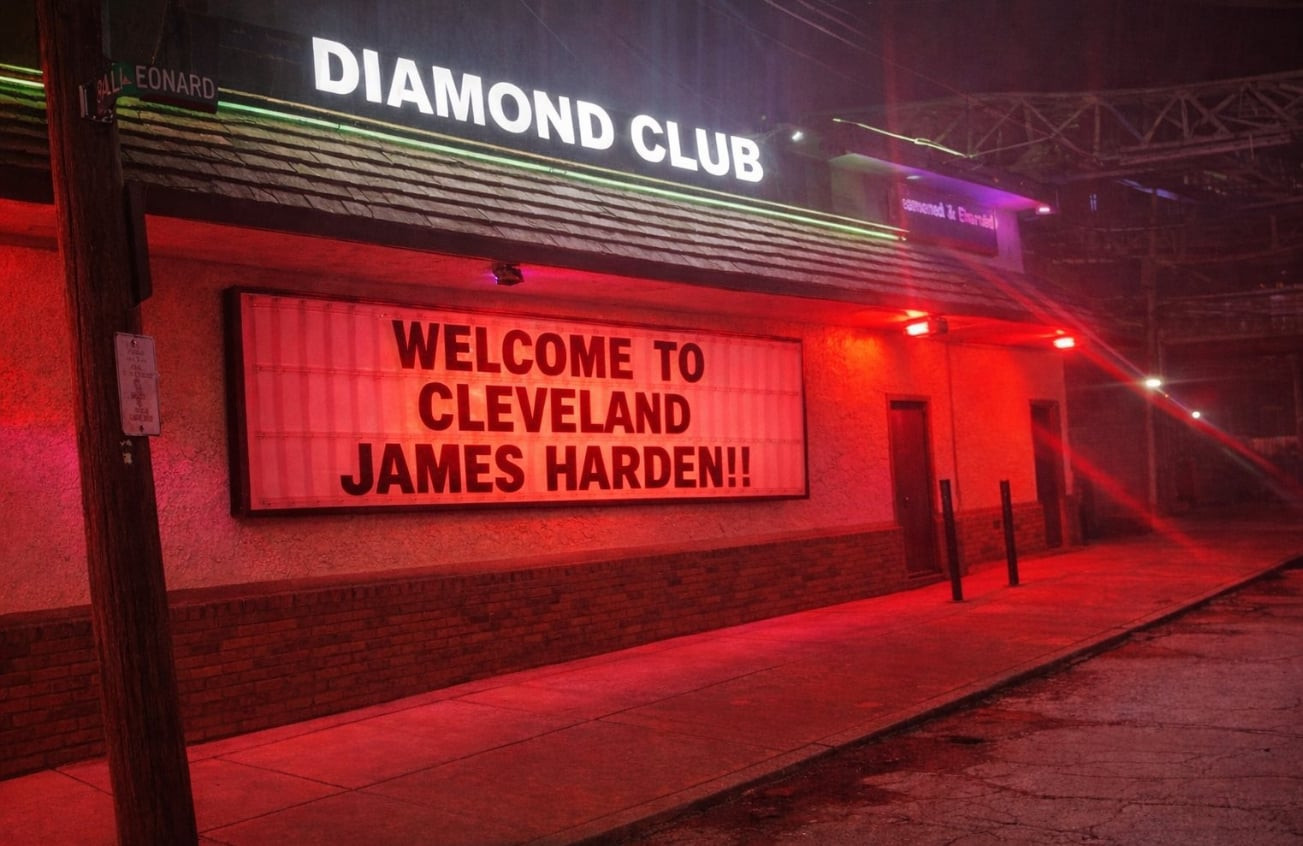 Η φήμη του προηγείται: Τα στριπτιτζάδικα του Κλίβελαντ καλωσόρισαν ήδη τον Τζέιμς Χάρντεν