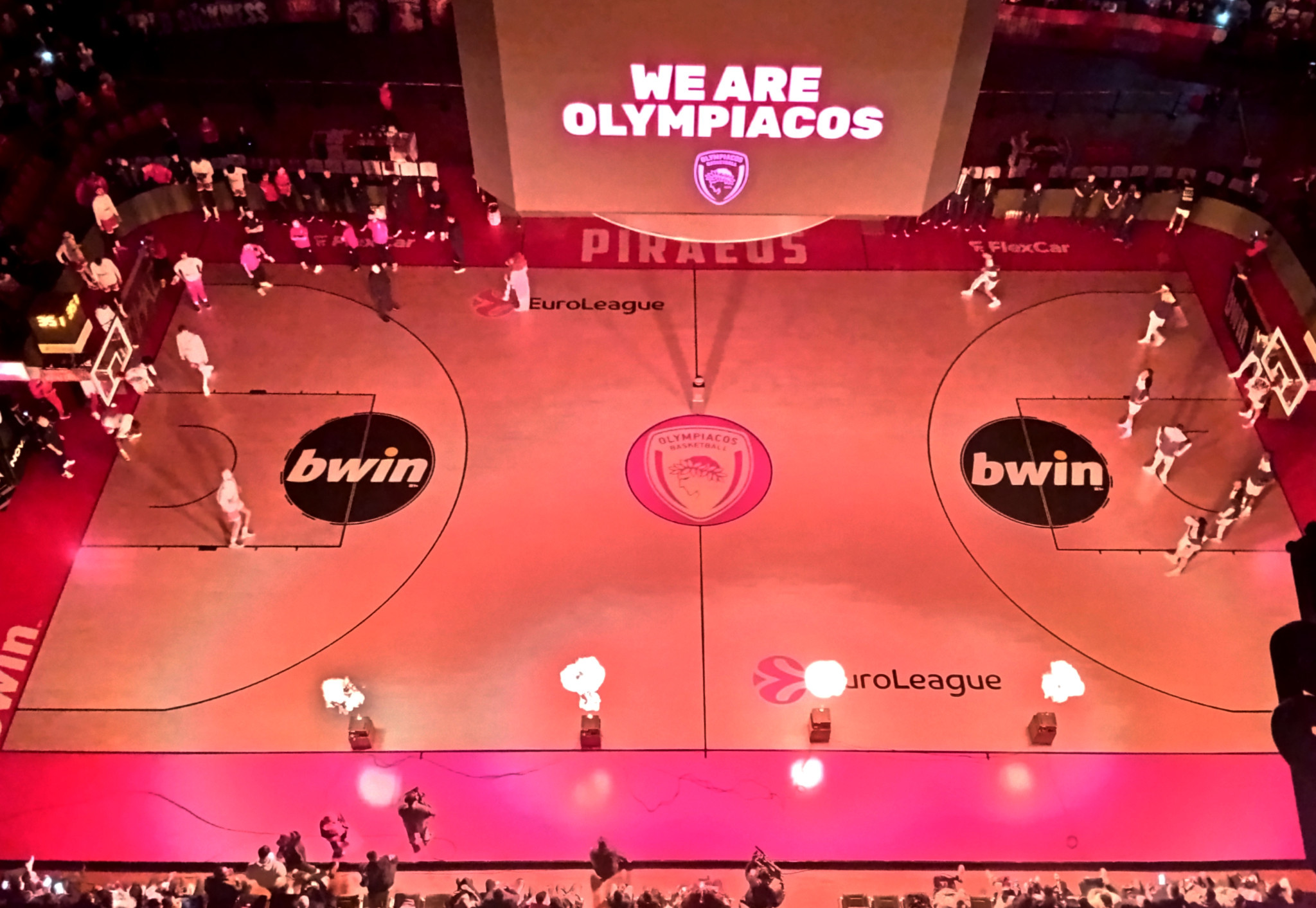Sold-out το παιχνίδι του Ολυμπιακού με τη Βίρτους στο ΣΕΦ