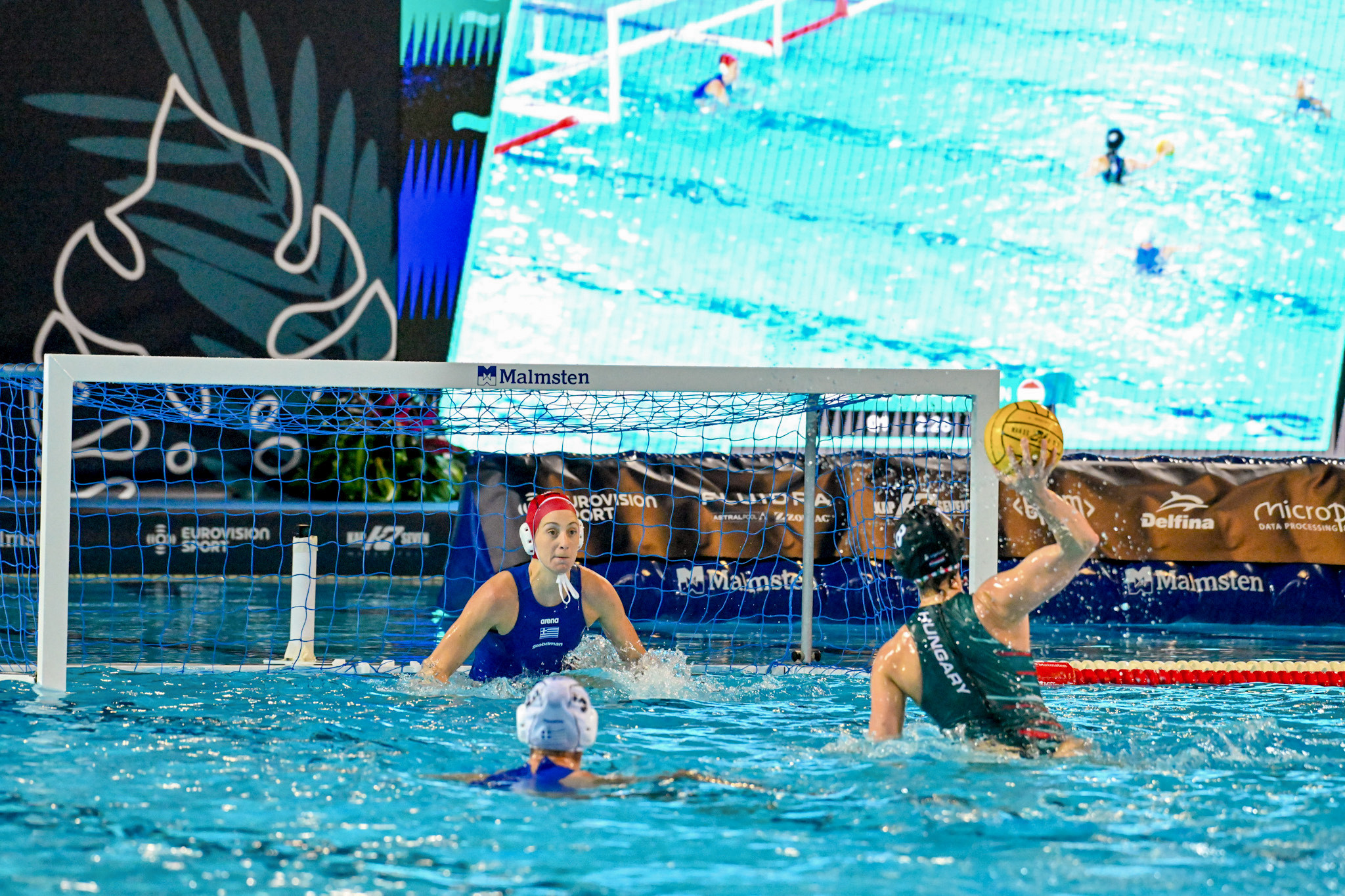 Τα highlights του ημιτελικού Ελλάδας-Ουγγαρίας στο Ευρωπαϊκό πόλο γυναικών (video)