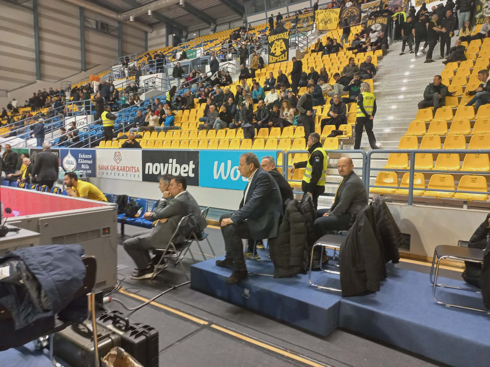 Στο πλευρό της ΑΕΚ κόντρα στην Καρδίτσα ο Μάκης Αγγελόπουλος