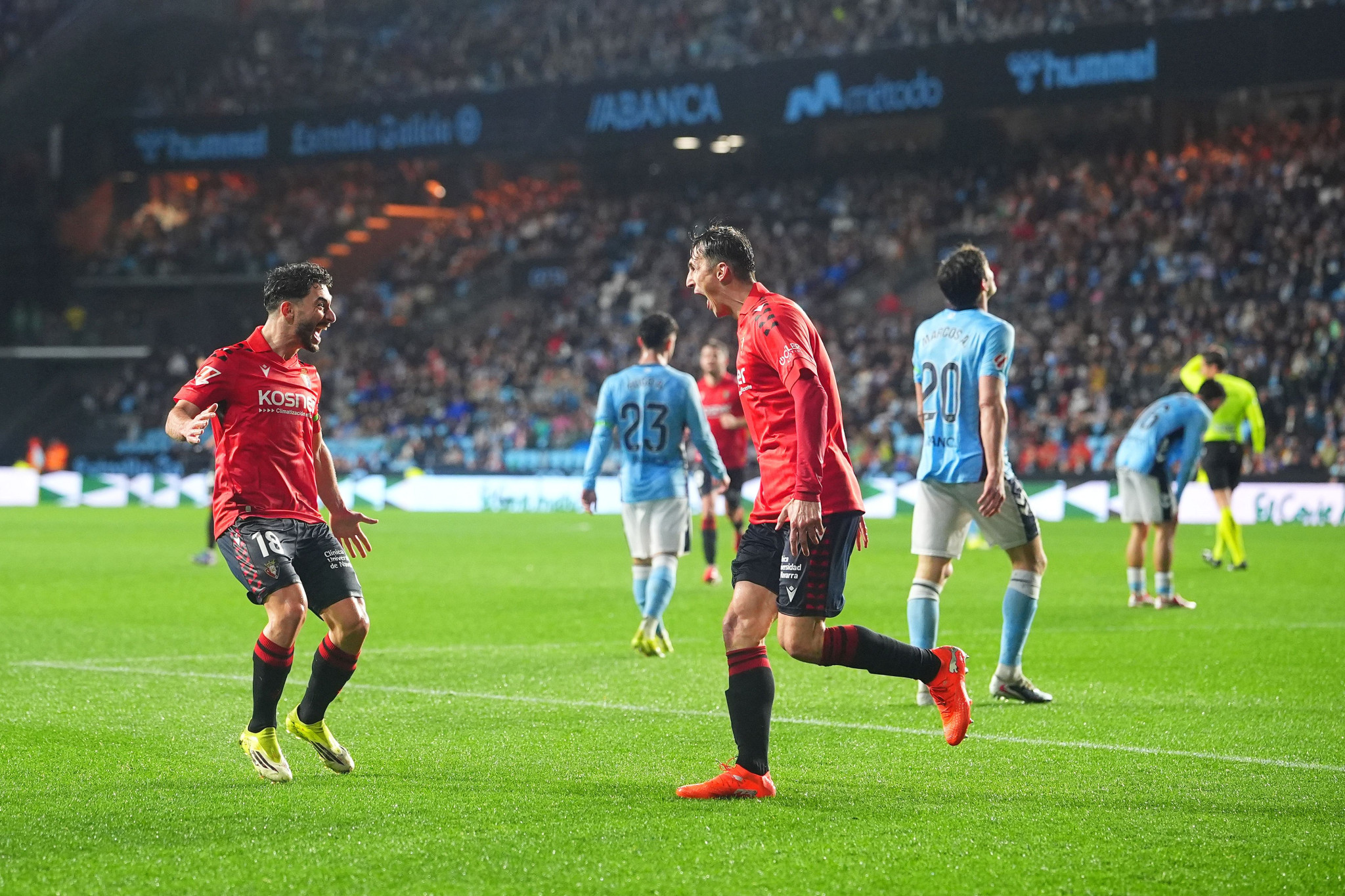 Η Οσασούνα «πλήγωσε» τη Θέλτα στο Μπαλαΐδος και συνέχισε την αναρρίχησή της