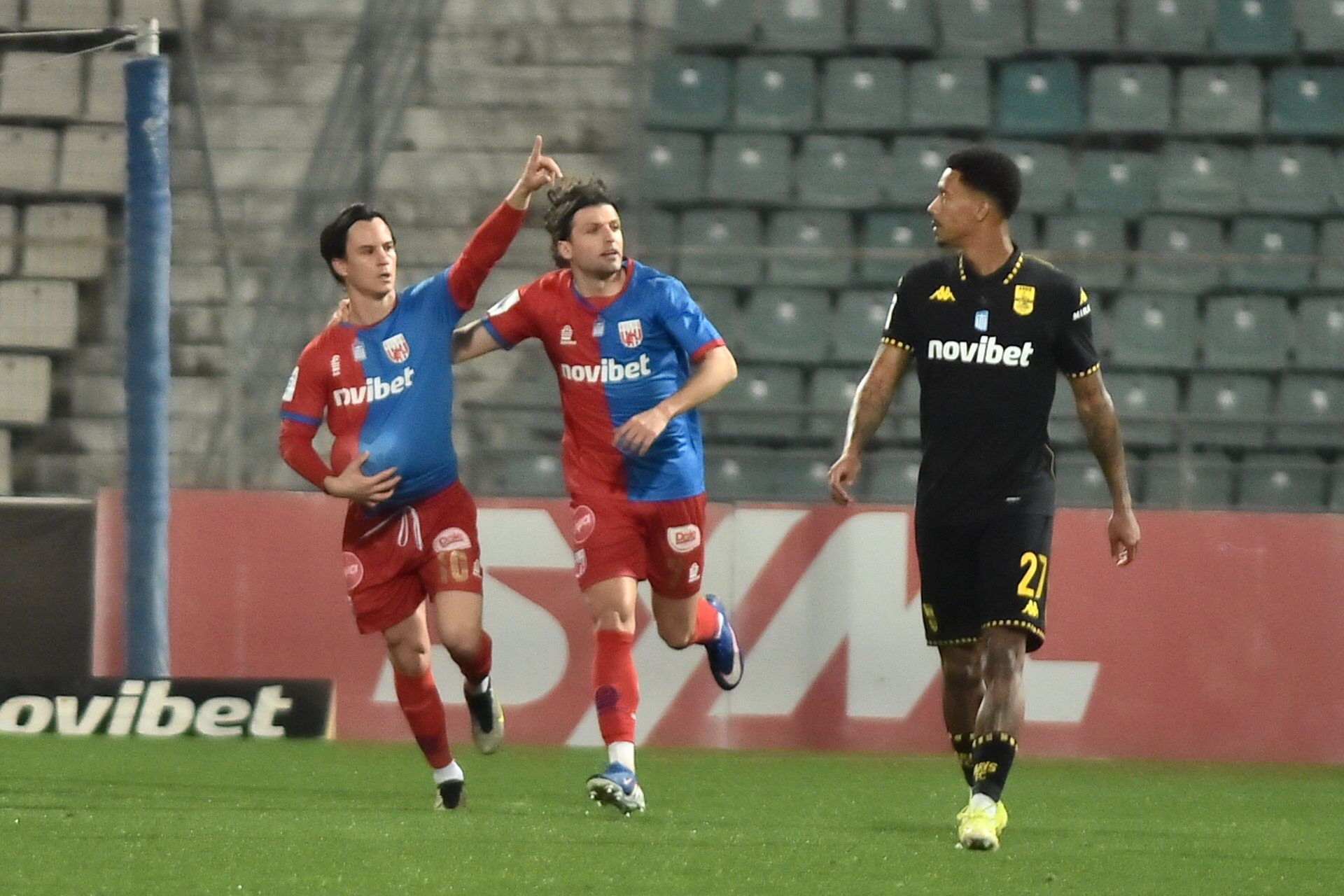 Ο Βόλος ισοφάρισε τον Άρη με εκτέλεση πέναλτι του Χουάνπι (video)