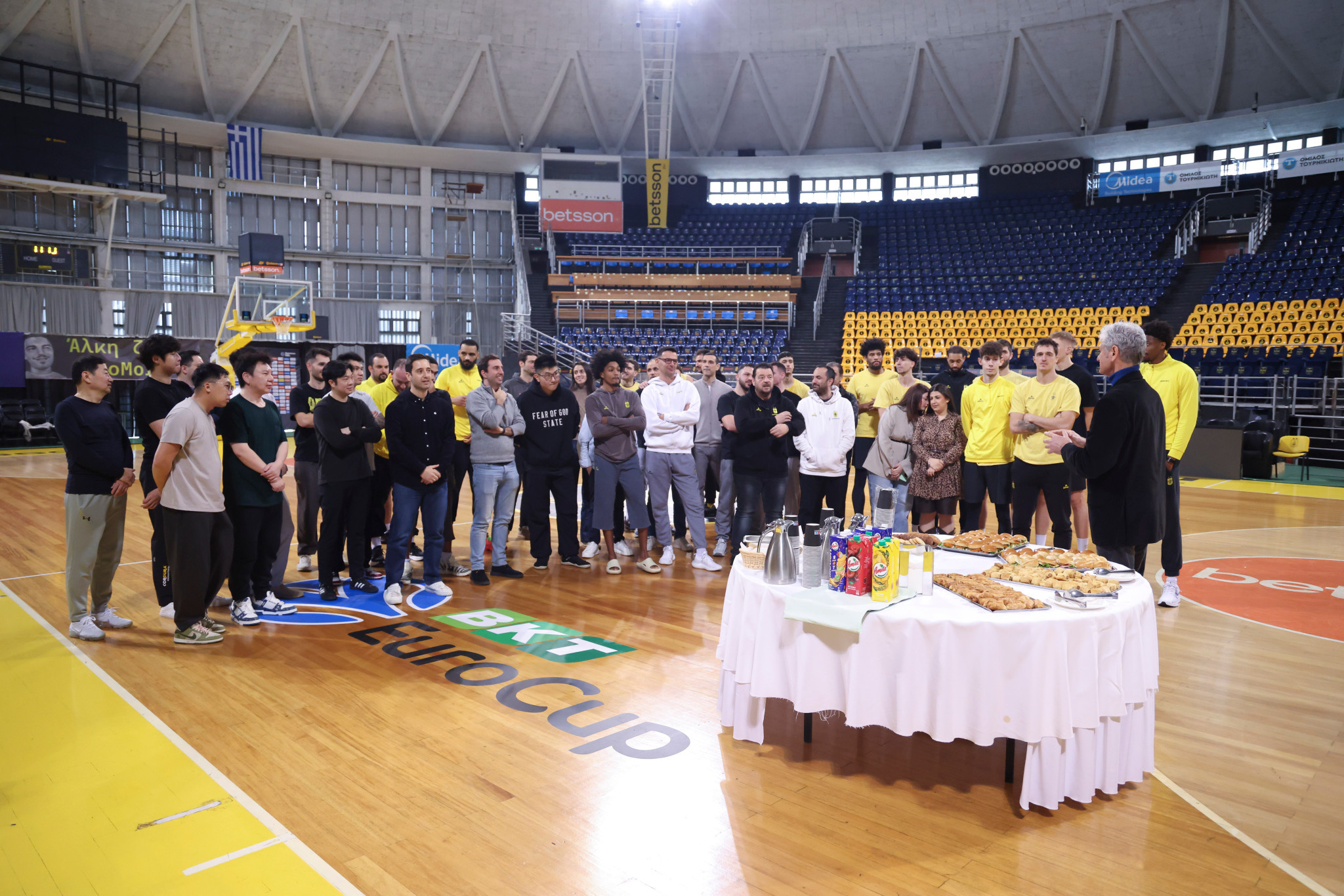 Παρουσία Σιάο η κοπή της πίτας στην ΚΑΕ Άρης