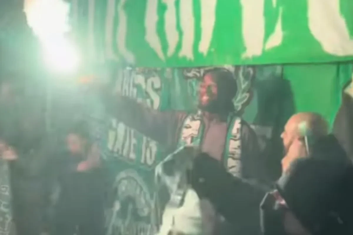 Ο Λεσόρ βρέθηκε σε κοπή πίτας και έγινε ένα με τον κόσμο του Παναθηναϊκού (video)