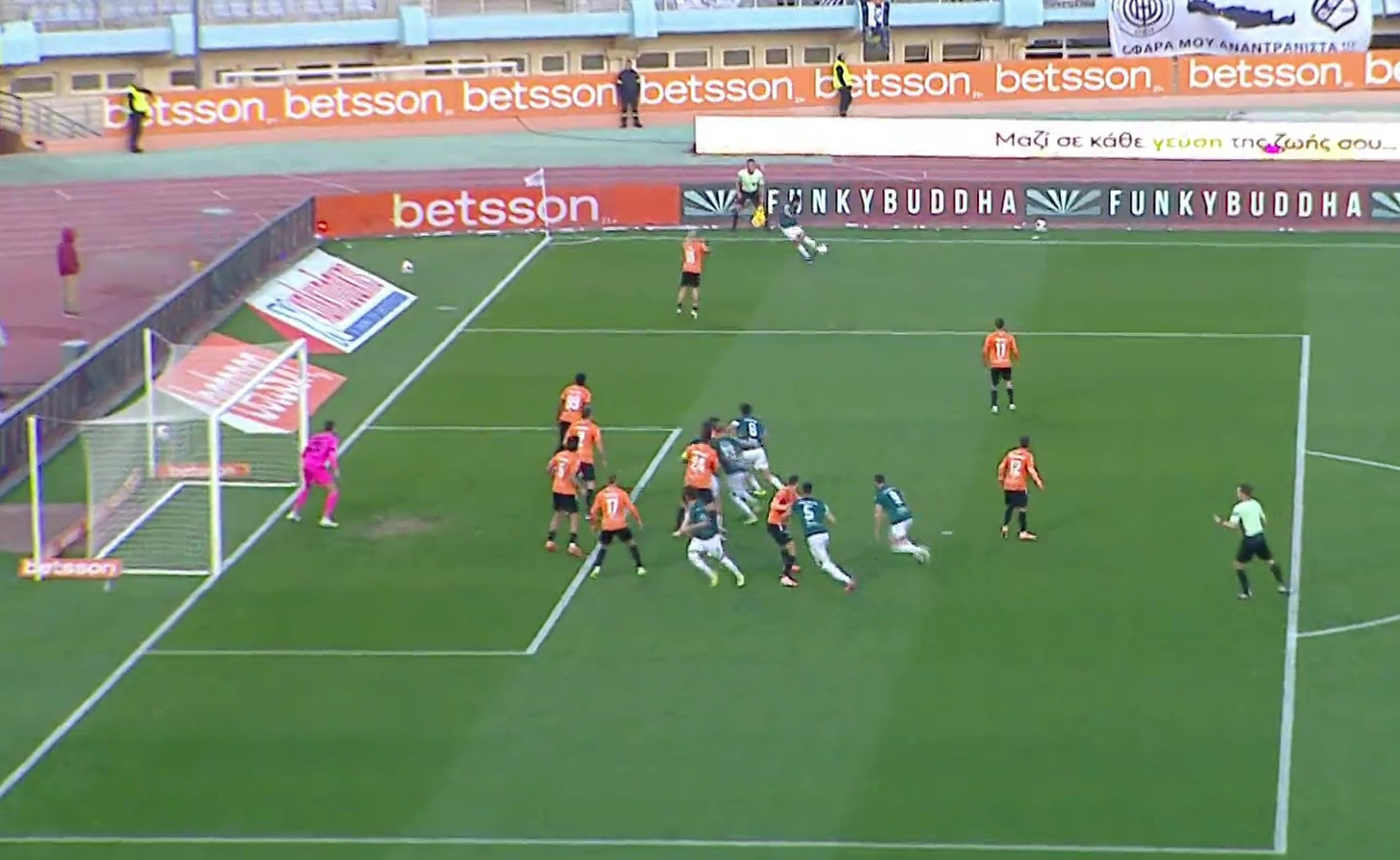 Άμεση ισοφάριση του Λεβαδειακού με εκπληκτική εκτέλεση φάουλ του Μπάλτσι (video)