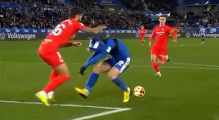 Το πιο παράξενο πέναλτι της χρονιάς δόθηκε στο Copa del Rey (video)