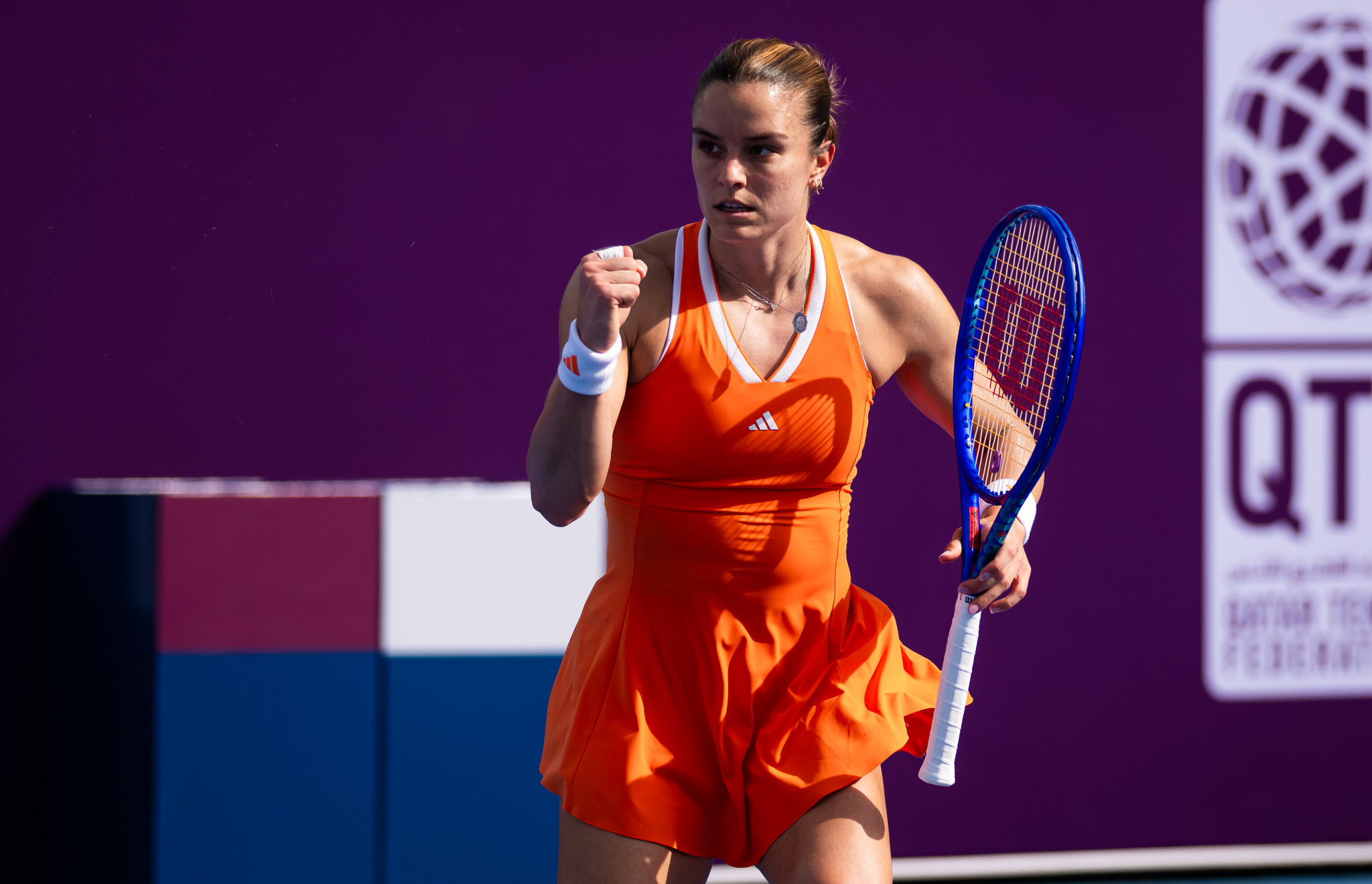 Η Σάκκαρη επικράτησε της Γκράτσεβα και προκρίθηκε στις «8» της Ντόχα για 4η φορά στην καριέρα της