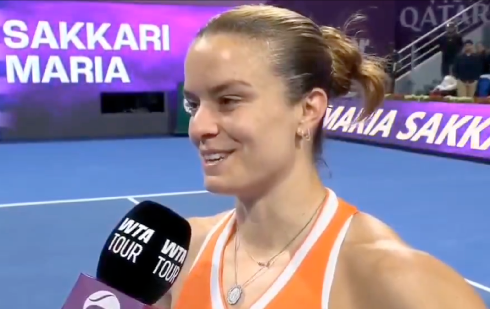 Σάκκαρη για τη νίκη κόντρα στη Σφίοντεκ: «Έπρεπε να με πείσω ότι μπορώ να νικήσω τέτοια παιχνίδια»