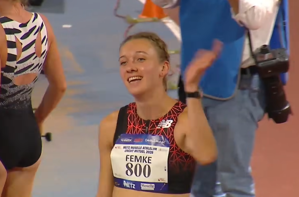Ενθαρρυντικό το ντεμπούτο της Φέμκε Μπολ στα 800μ στο Μετς