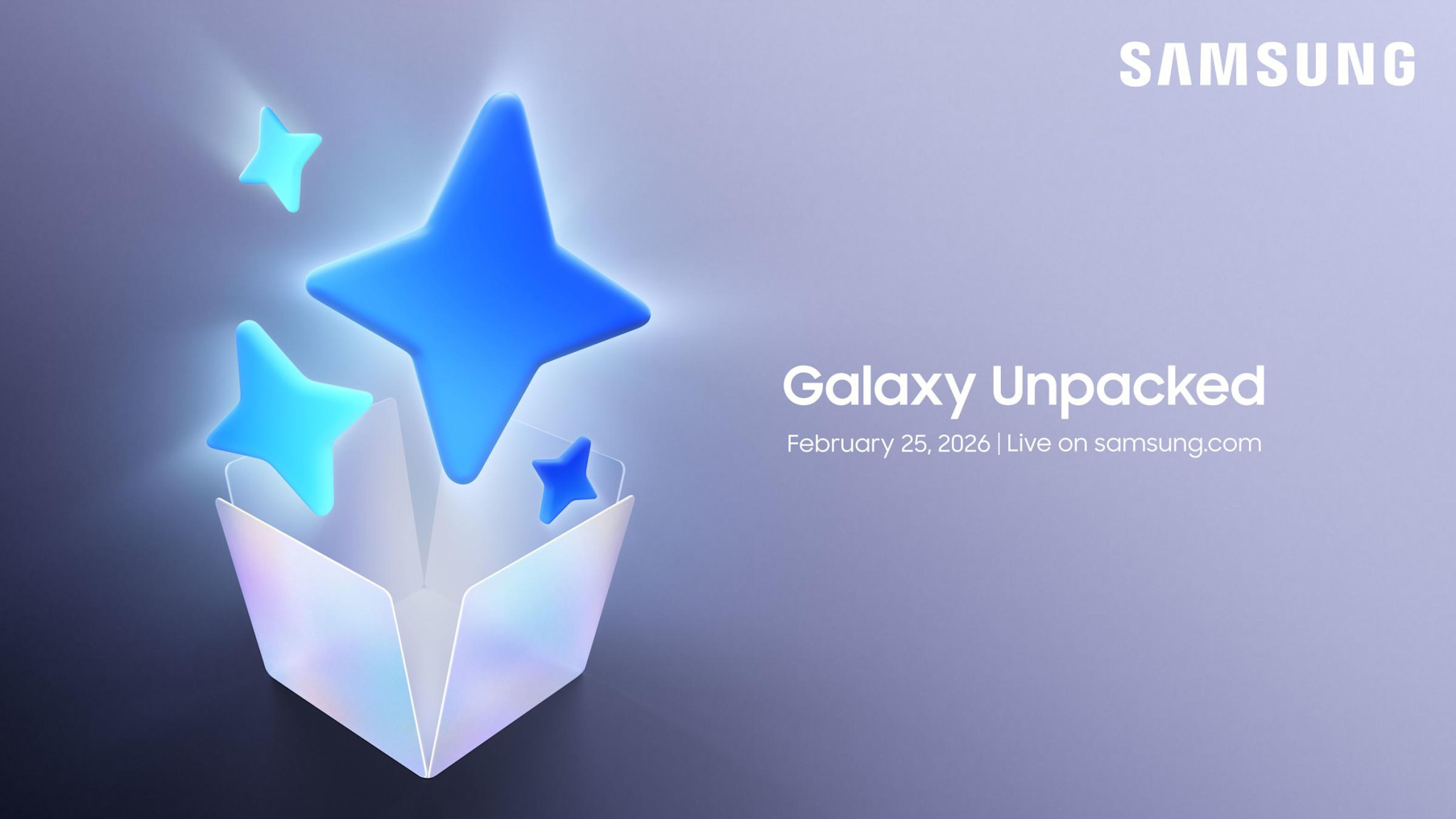 Στις 25 Φεβρουαρίου παρουσιάζονται τα Galaxy S26