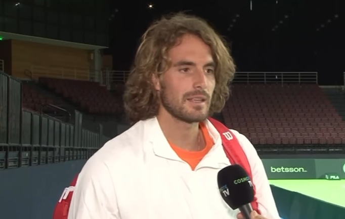 Τσιτσιπάς: «Η διάκριση στο Davis Cup είναι πιο σημαντική από ένα Grand Slam»