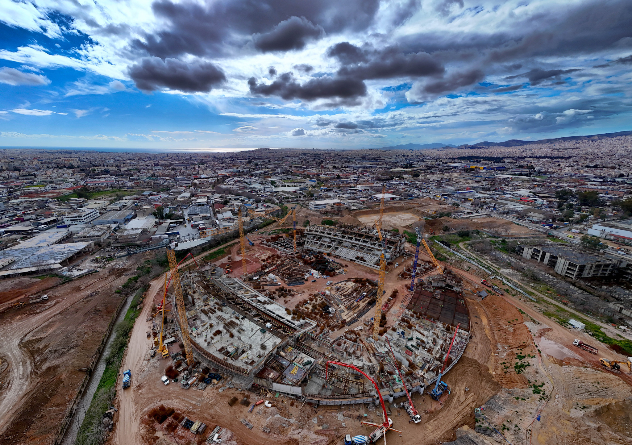 Βοτανικός: Παίρνει μορφή το γήπεδο του Παναθηναϊκού - Δείτε εικόνες από ψηλά