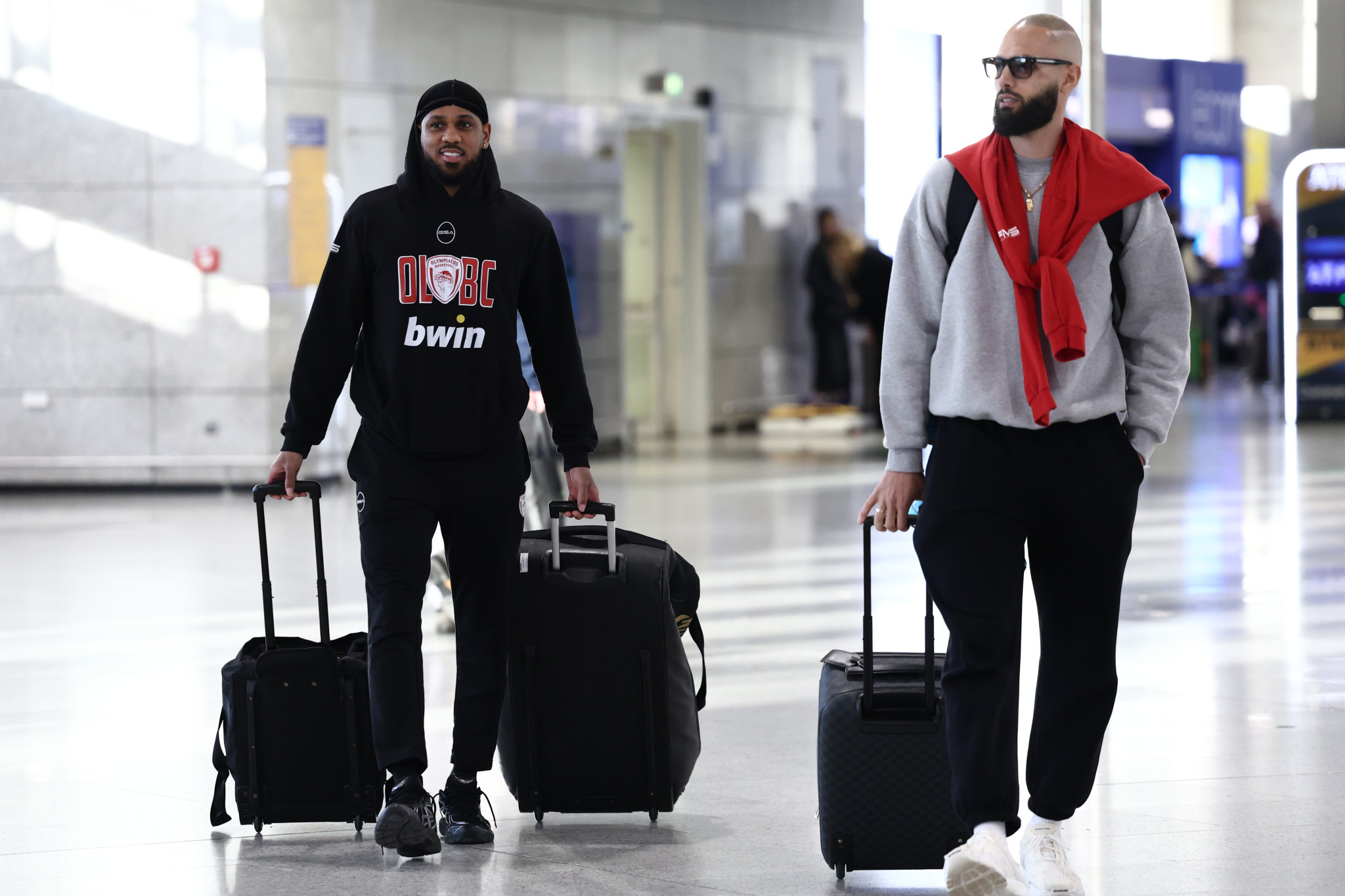 Αναχώρησε για Ηράκλειο και το Allwyn Final 8 η αποστολή του Ολυμπιακού