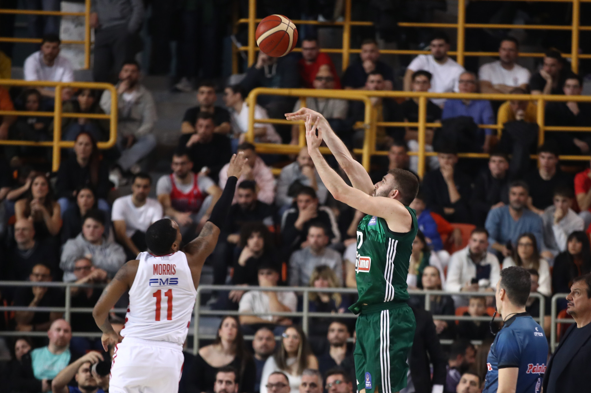 Παράγοντας «Χ» ο Ρογκαβόπουλος για τον Παναθηναϊκό κόντρα στον Ολυμπιακό στο πρώτο ημίχρονο (video)