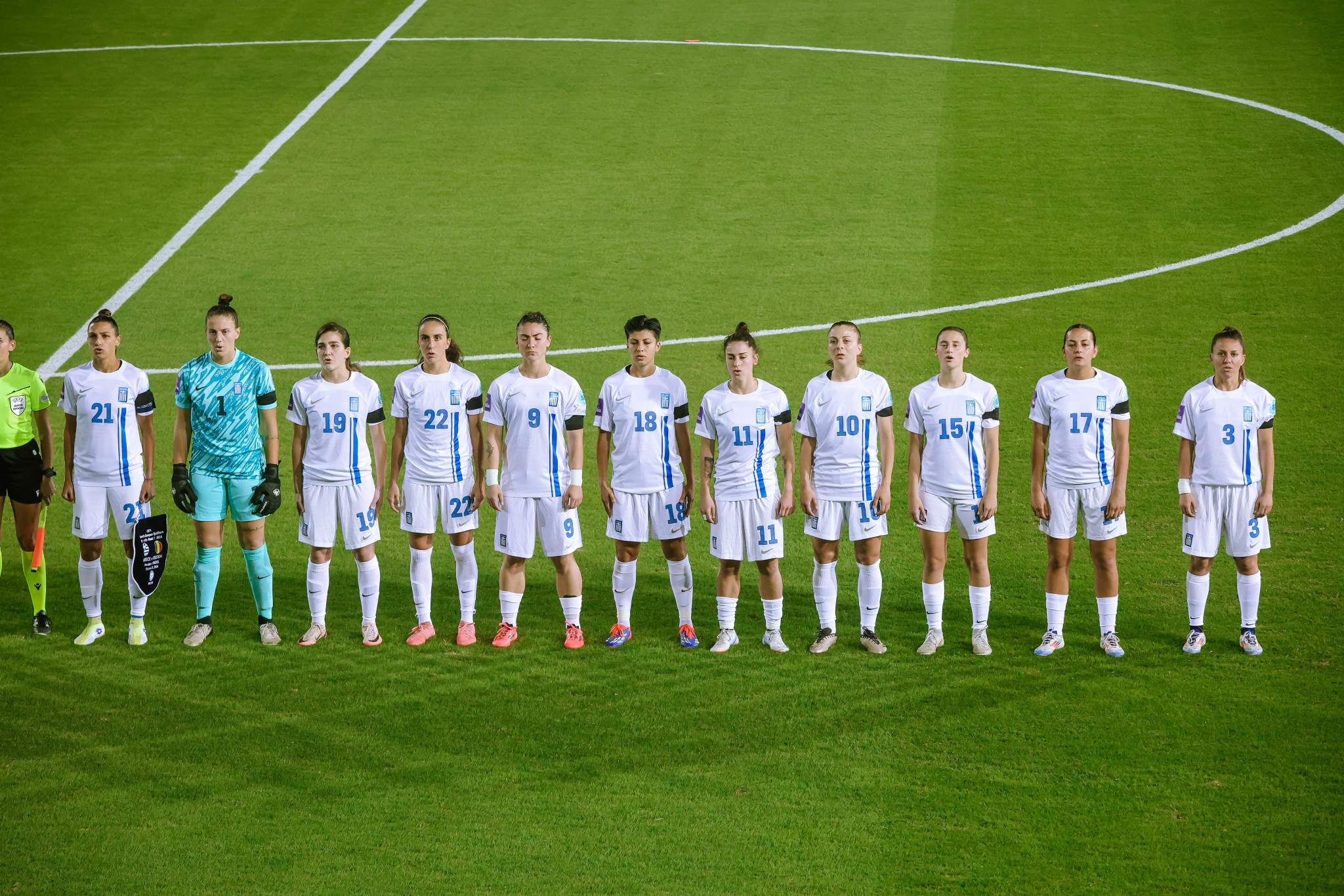 Η αποστολή της Εθνικής Γυναικών για τα προκριματικά του Μουντιάλ