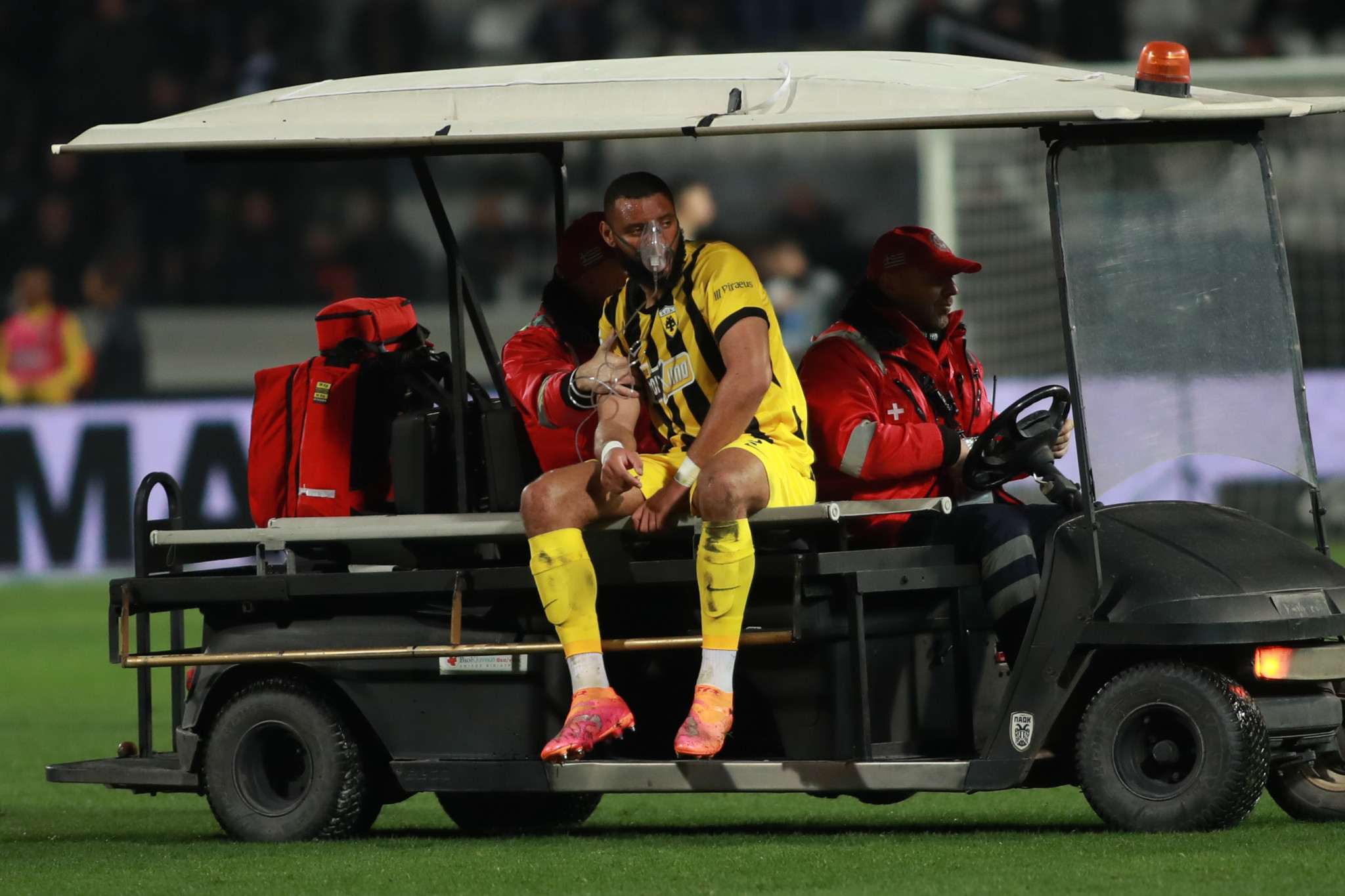 Ανακούφιση στην ΑΕΚ: Καθαρή η ακτινογραφία του Μουκουντί