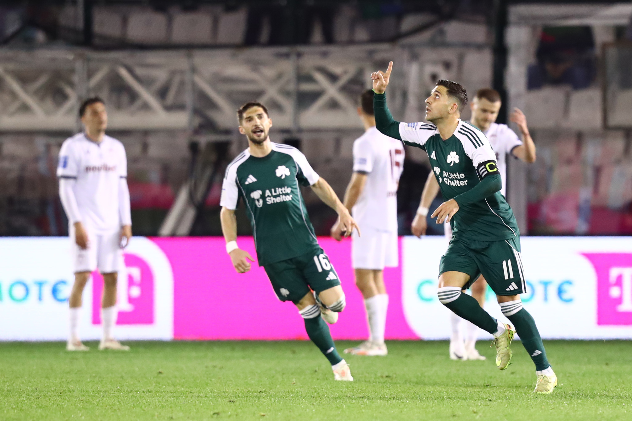 Με υπέροχο σουτ του Μπακασέτα ο Παναθηναϊκός ισοφαρίζει σε 1-1 της ΑΕΛ Novibet (video)