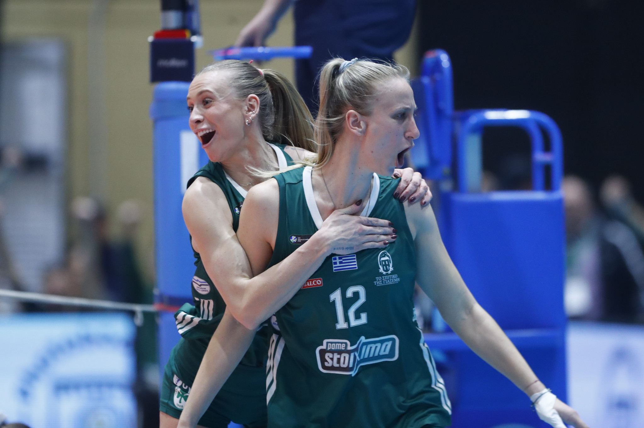 Θρίαμβος του Παναθηναϊκού, 3-1 τον Πανιώνιο και ένα βήμα από τον τελικό του CEV Challenge Cup