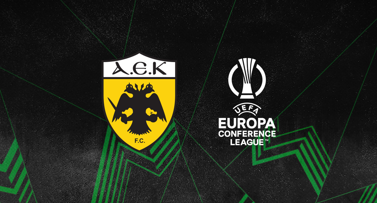 Live streaming+σχολιασμός η κλήρωση της ΑΕΚ στους «16» του Conference League