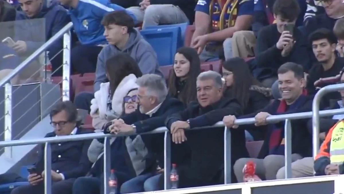 Ο Λαπόρτα τραγούδησε σύνθημα κατά της Ρεάλ: «Όποιος δεν… πηδάει είναι Madridista» (video)