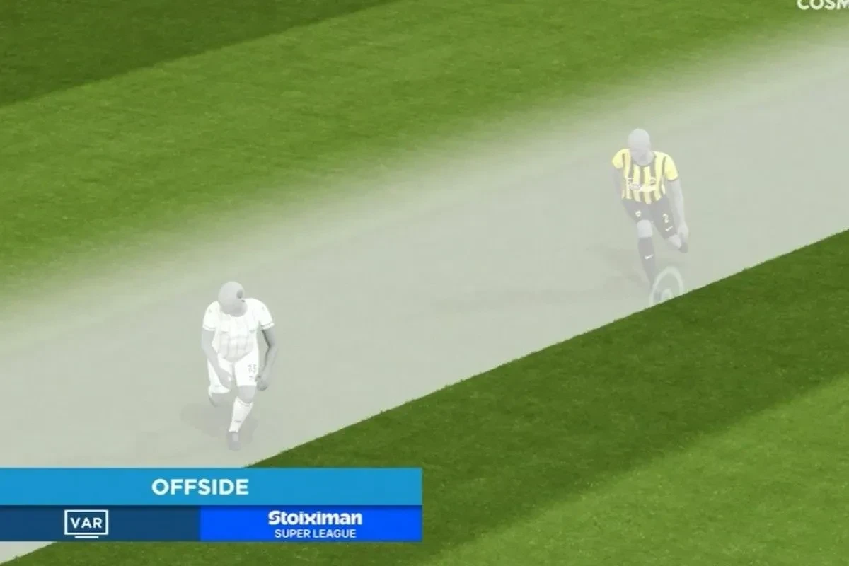 Το απόλυτα οριακό οφσάιντ στο ΑΕΚ-Λεβαδειακός: Το γκολ του Πεντρόσο που ακυρώθηκε για εκατοστά