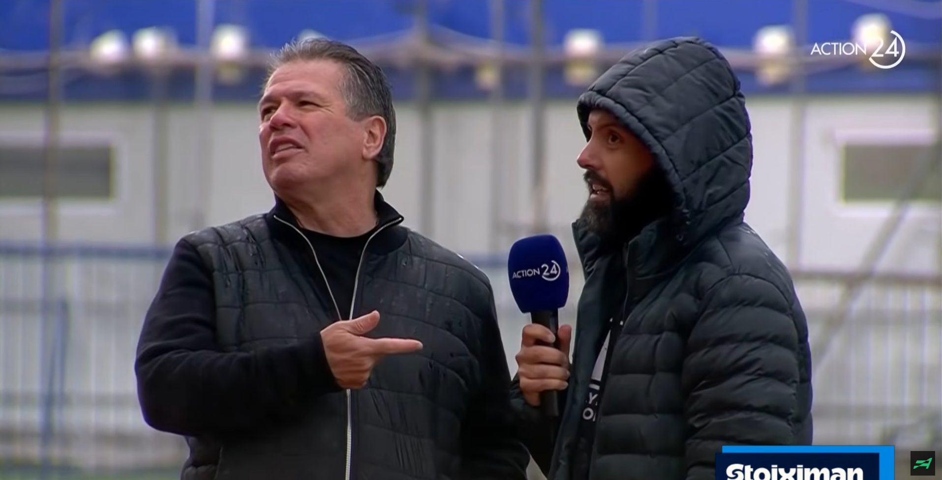 Ένταση με τον Σούλη Παπαδόπουλο και οπαδούς του Πανιωνίου! (video)