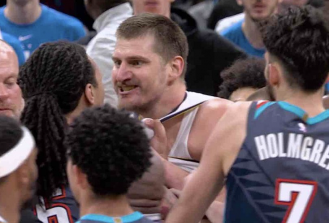 Χαμός με τον Γιόκιτς και τον Ντορτ και σύρραξη στο Θάντερ - Νάγκετς (video)