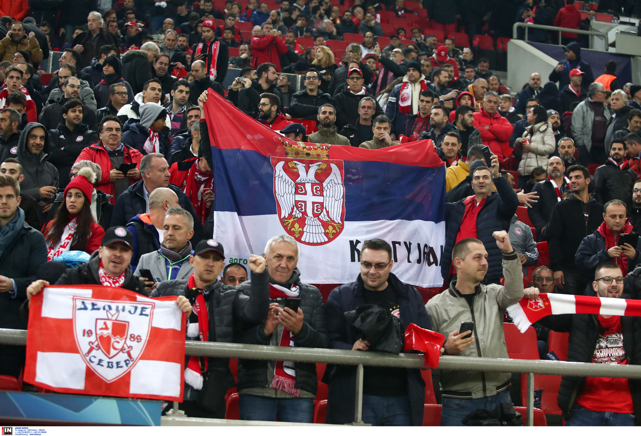 Ο Ερυθρός Αστέρας ευχήθηκε στα ελληνικά για τα γενέθλια του Ολυμπιακού