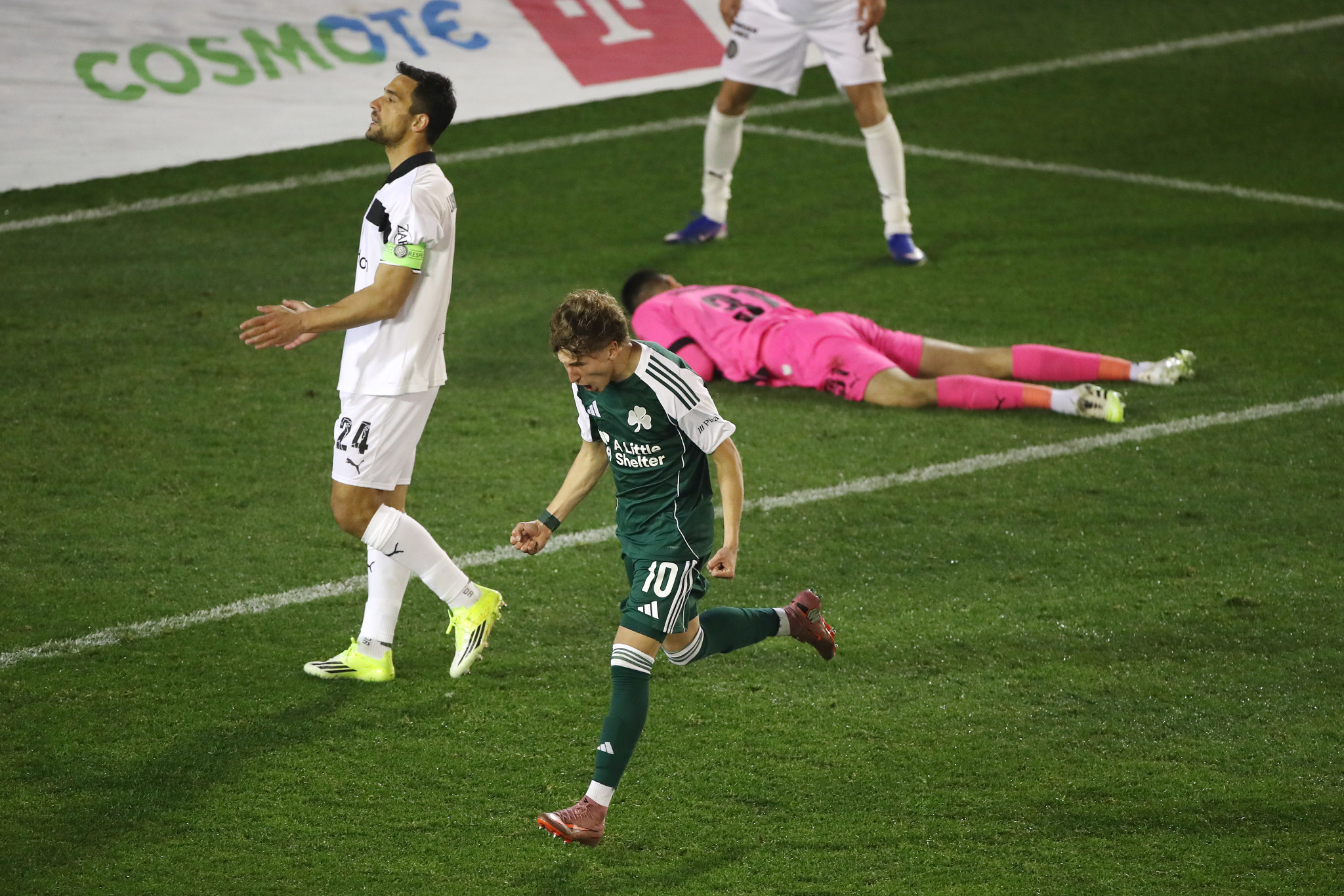 Παρθενικό γκολ για τον Αντίνο και 3-1 ο Παναθηναϊκός τον ΟΦΗ (video)