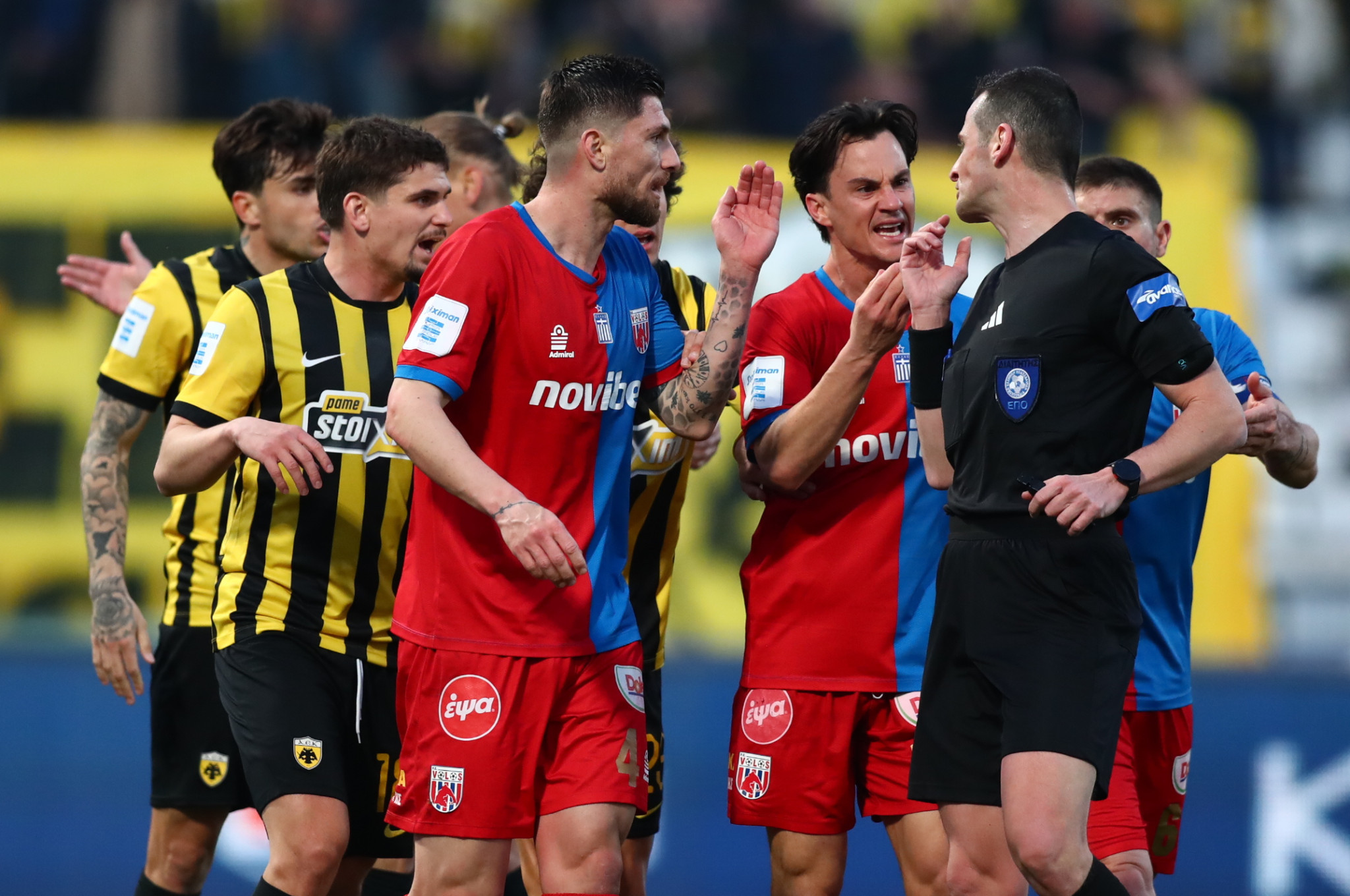 Έξαλλοι στον Βόλο με την διαιτησία: «Σφαγή»!